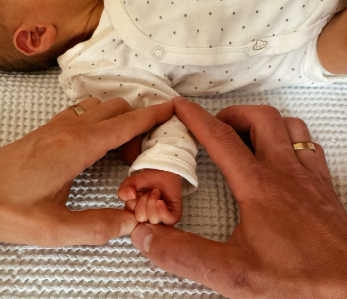 Brem postete ein erstes Foto von Leo.