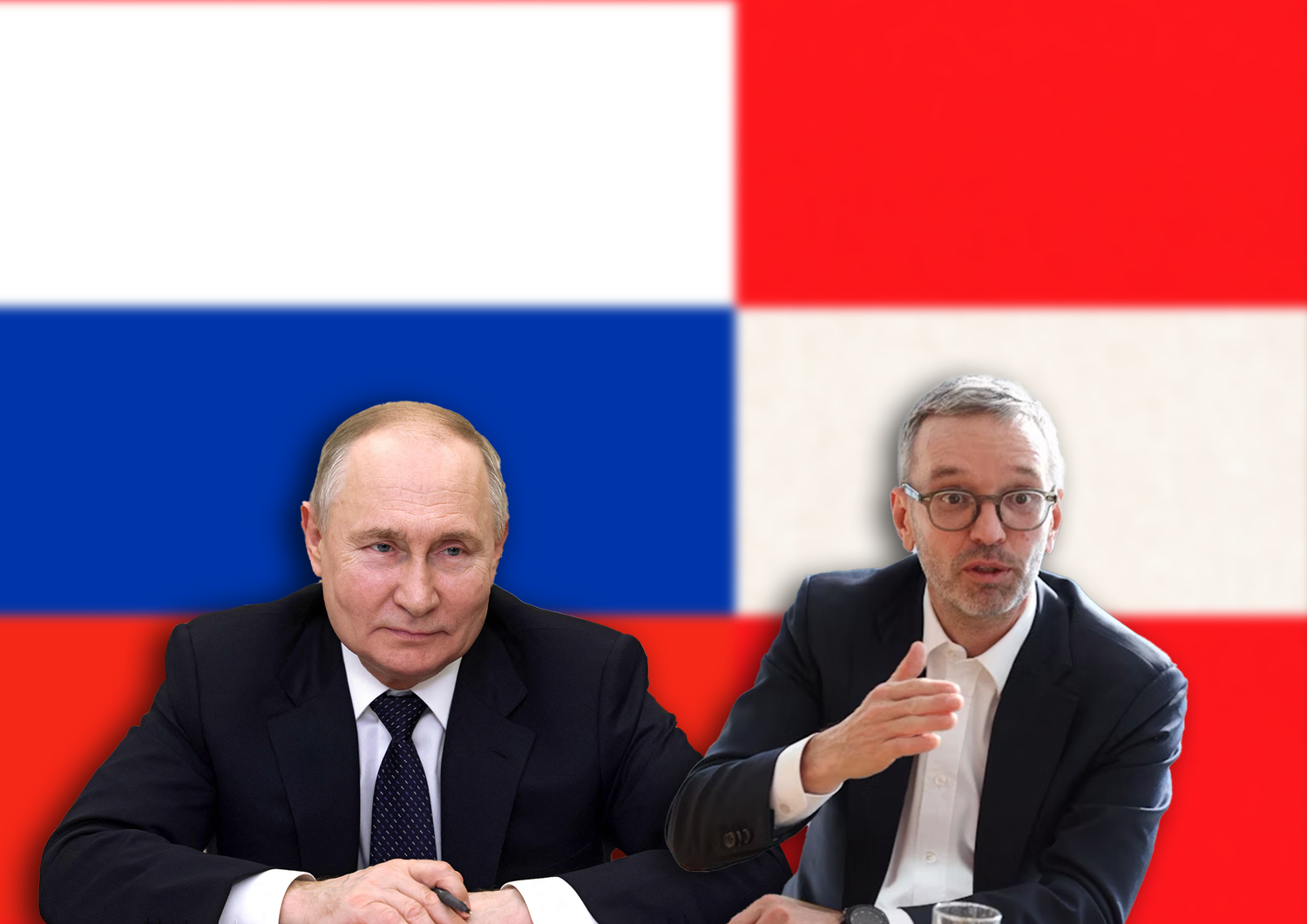 Die NEOS werfen der FPÖ vor, Freunde Putins in Österreich zu sein. (Symbolbild)