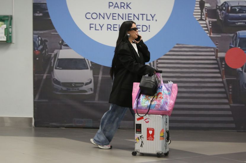 Am Mittwoch kam der Musik-Star in Belgrad (Serbien) an.