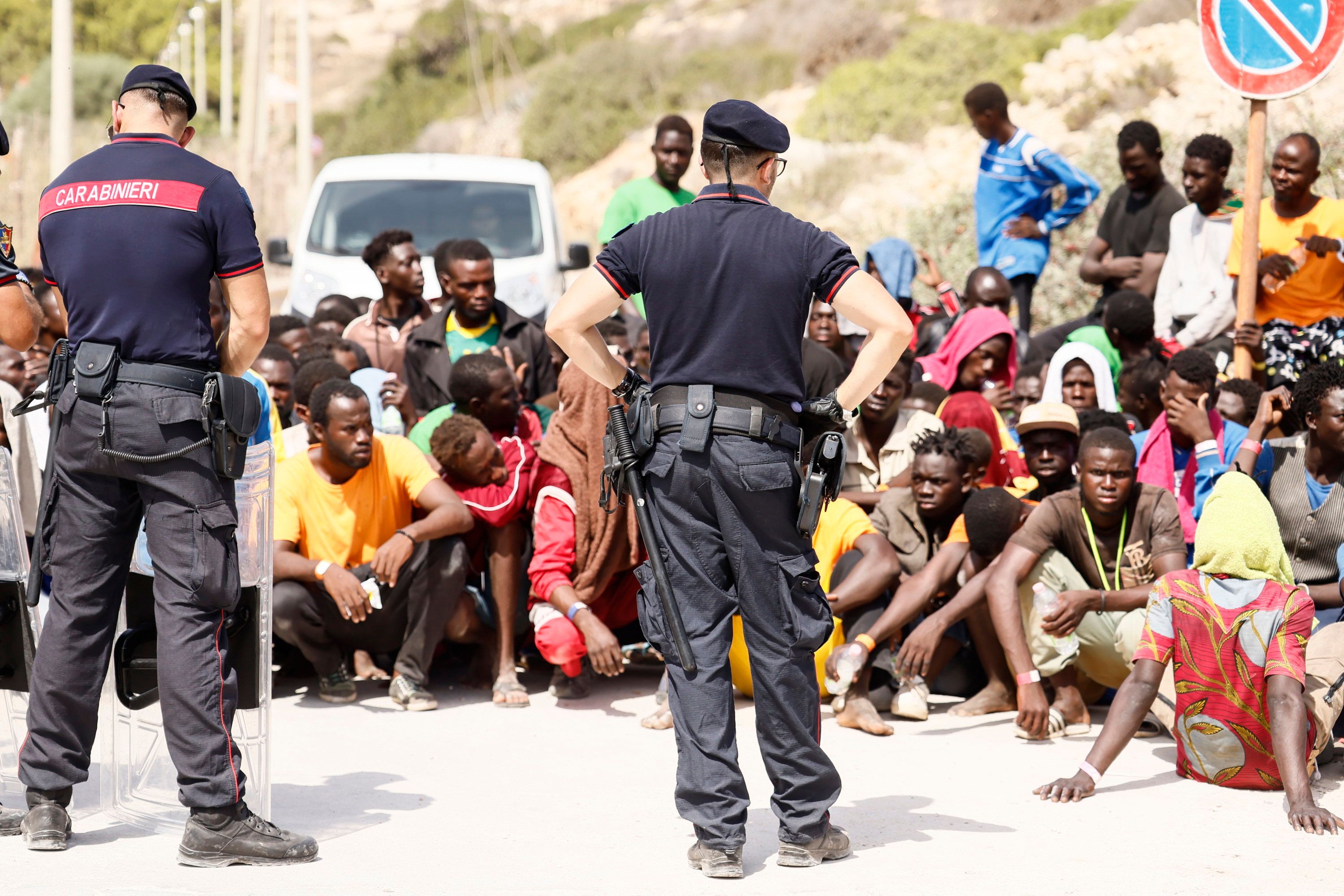 Mit der Asylreform will die EU Hauptankunftsländern wie Italien (hier die Insel Lampedusa) entlasten.