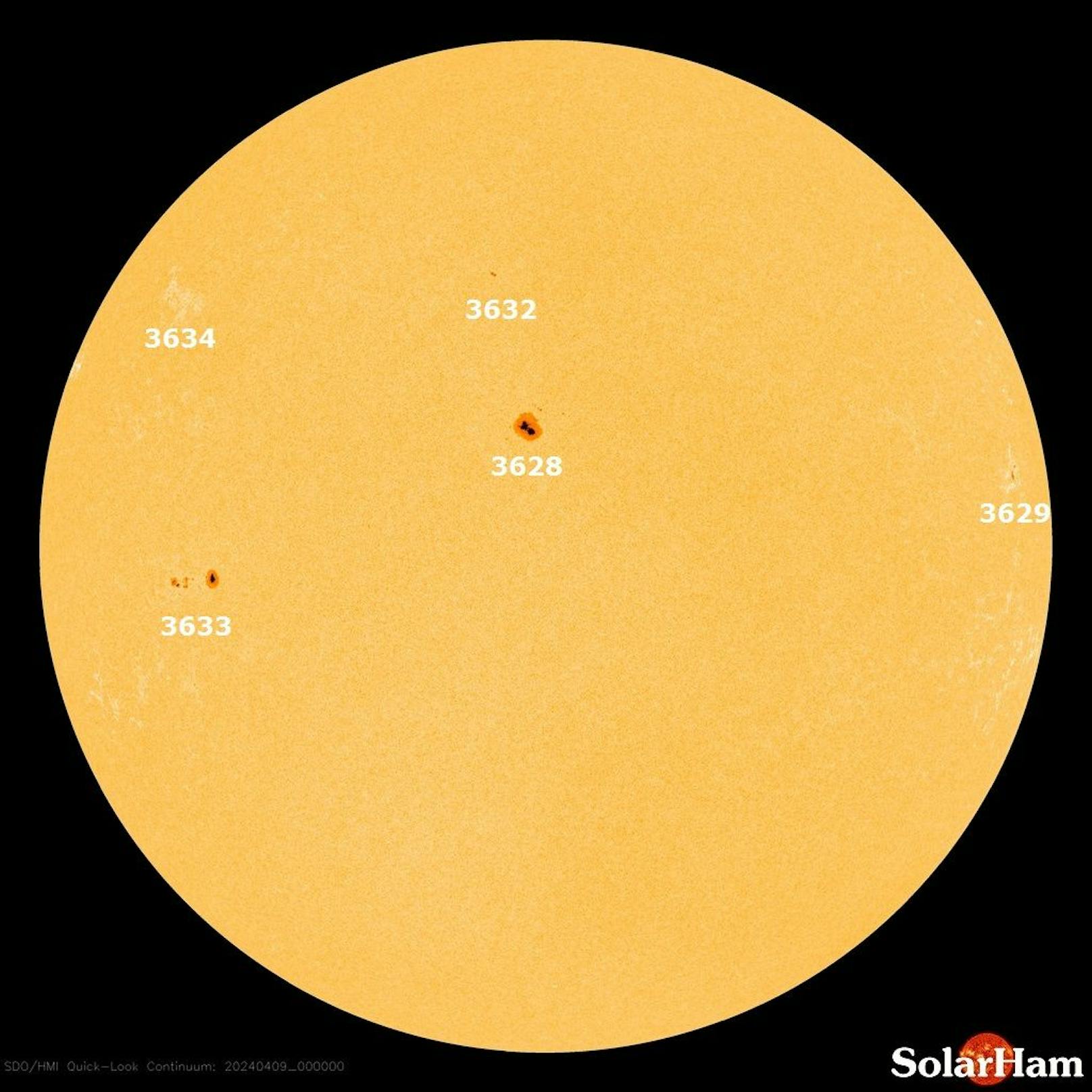 Aktuelles Bild der Raumsonde SDO