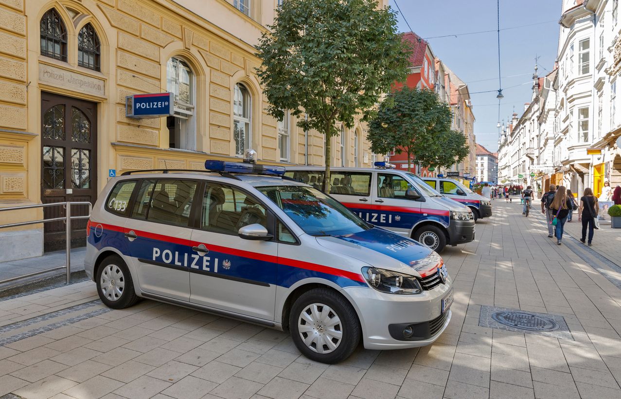 Die Grazer Polizei konnte Fahrerflüchtigen anhalten. Symbolbild.