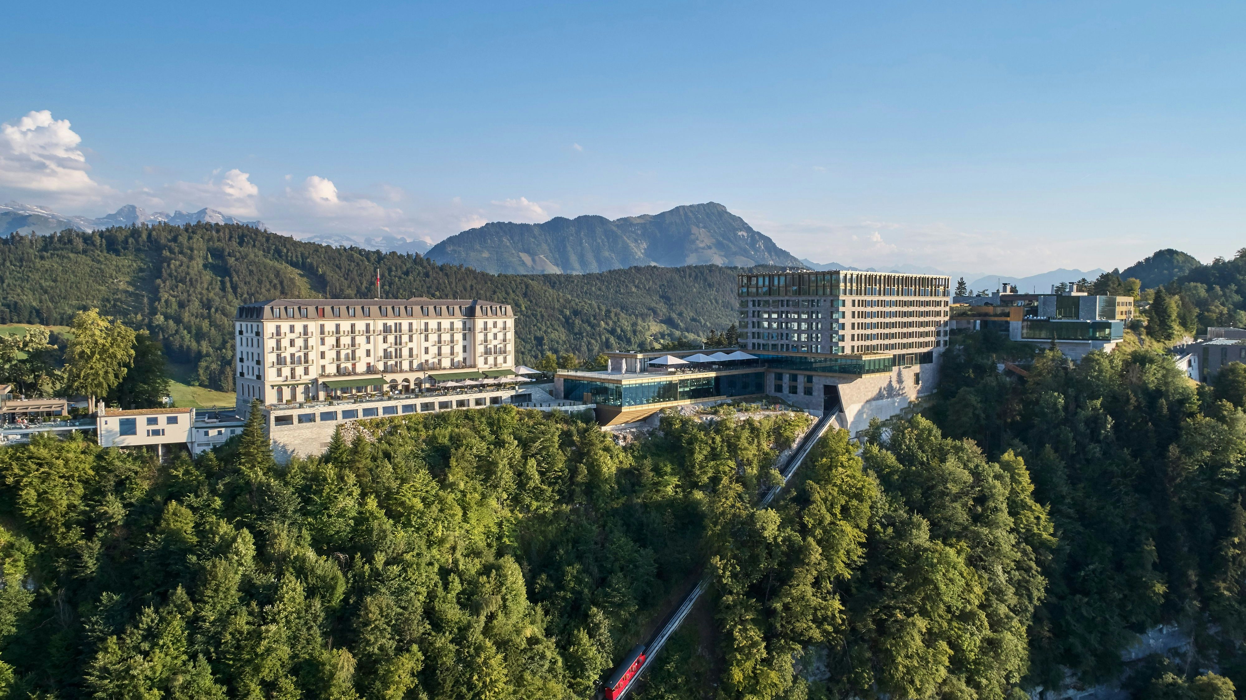 Das Areal des "Bürgenstock" umfasst insgesamt 60 Hektar