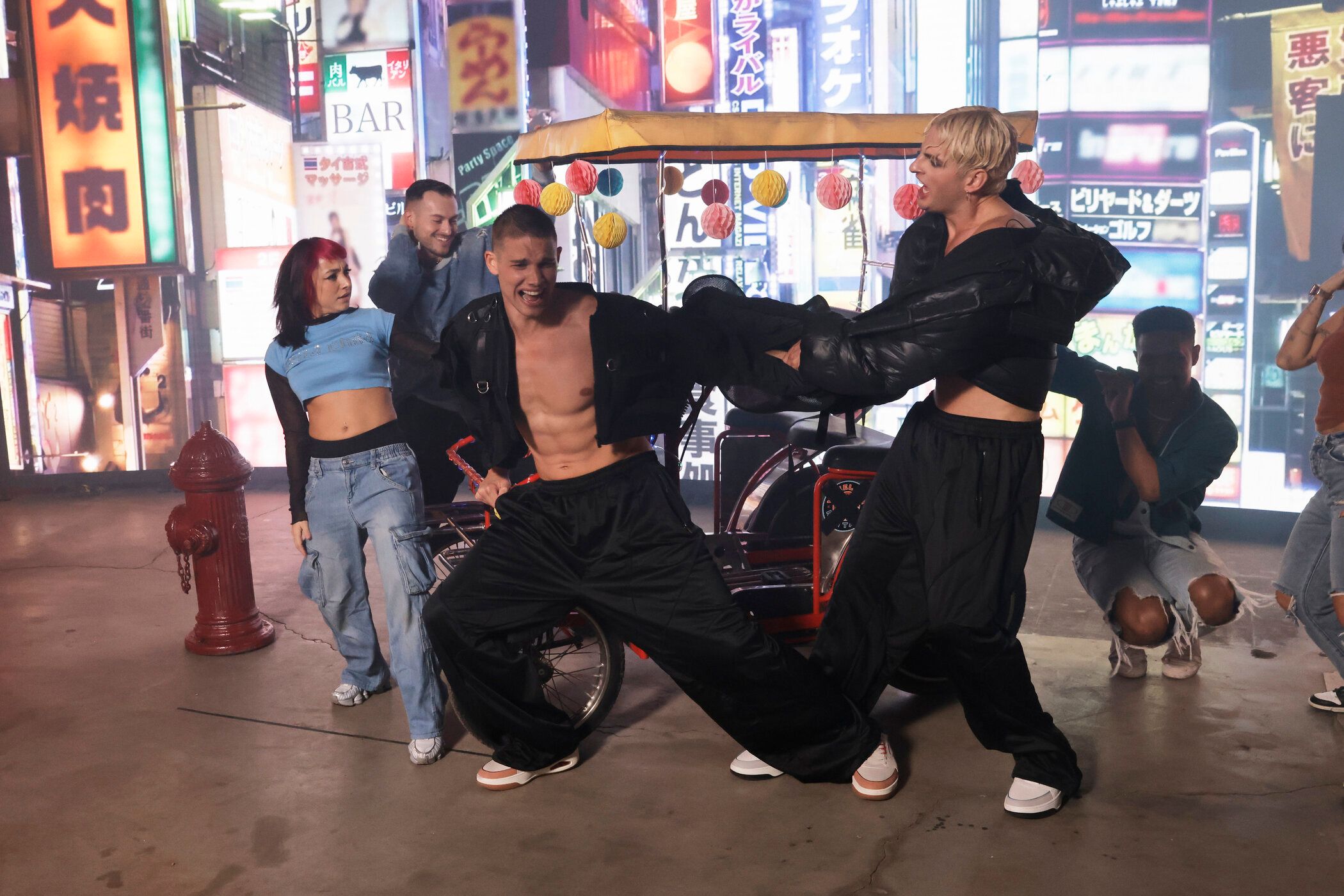 Armin und Luka während des Foto-Shootings.