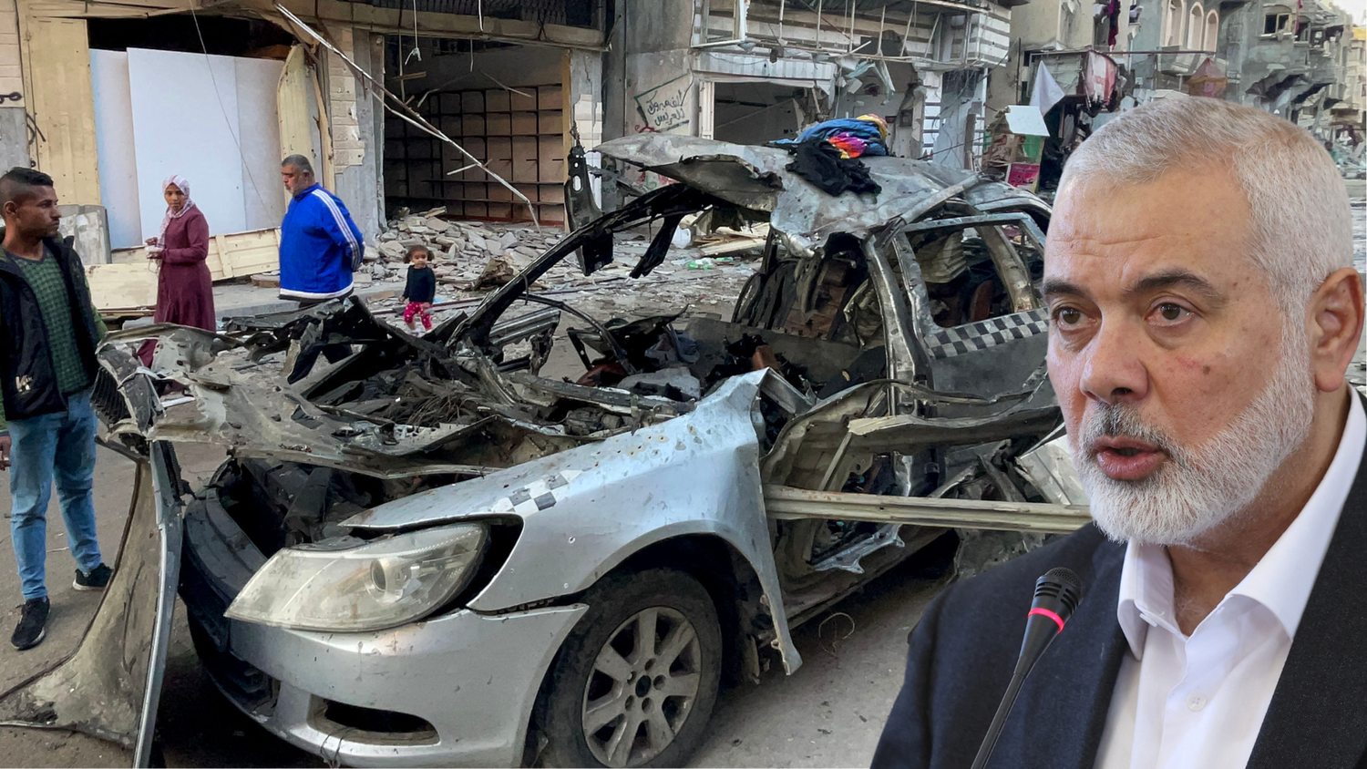 Bei einem israelischen Luftschlag wurden drei Söhne von Hamas-Chef Ismail Haniyeh getötet. 