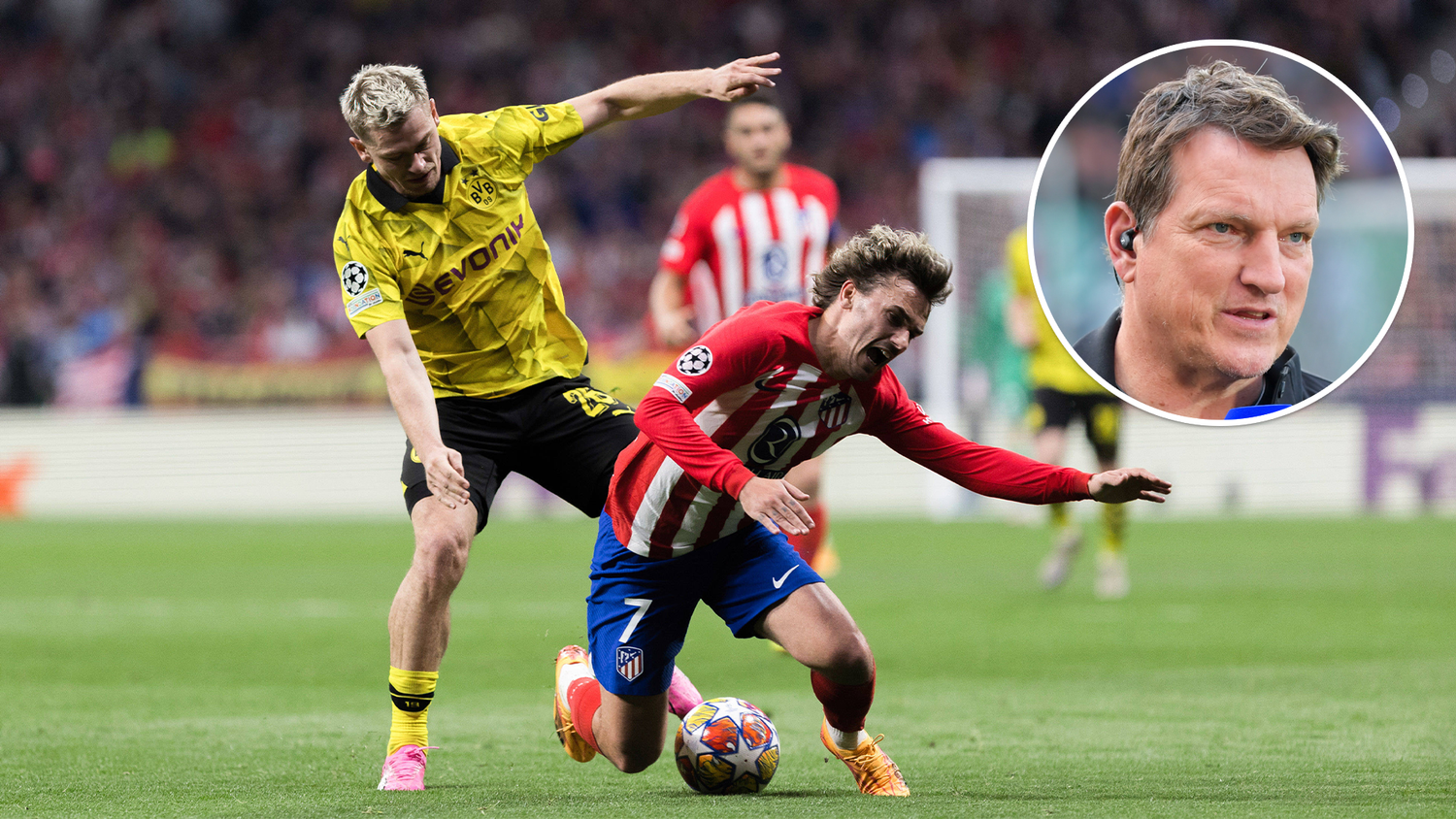 Andreas Herzog sah zwei Gesichter vom BVB gegen Atletico Madrid.