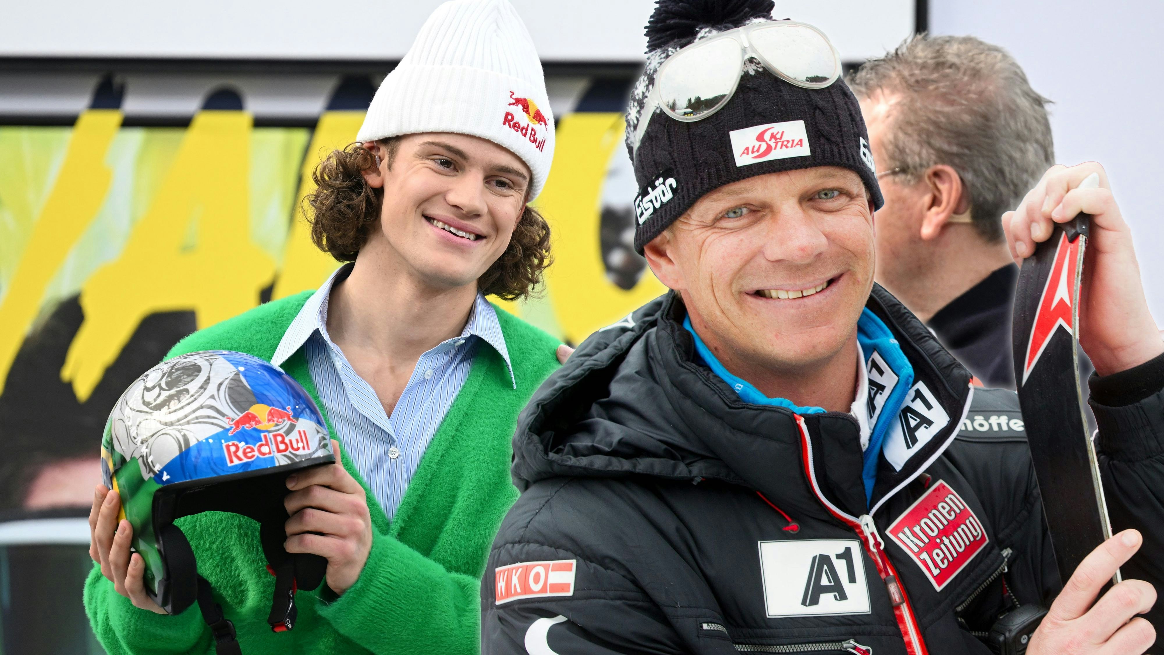 Lucas Braathen und Mike Pircher arbeiten künftig zusammen.