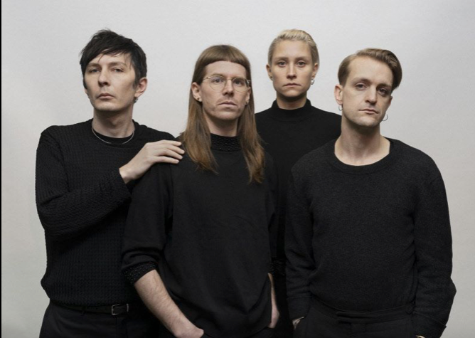 Ja, Panik (von links): Andreas Spechtl, Stefan Pabst, Laura Landergott und Sebastian Janata.