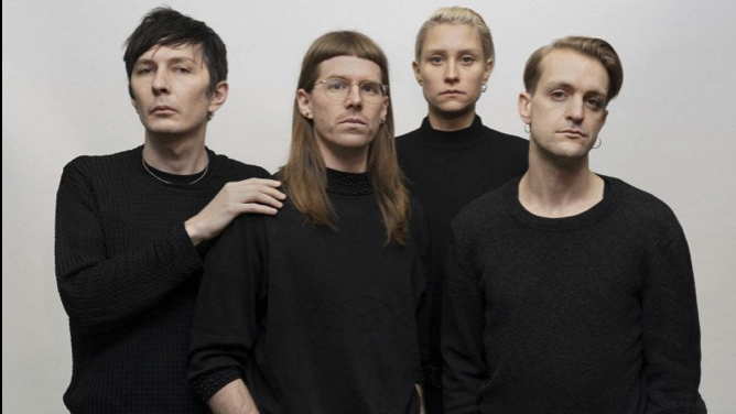 Ja, Panik (von links): Andreas Spechtl, Stefan Pabst, Laura Landergott und Sebastian Janata.