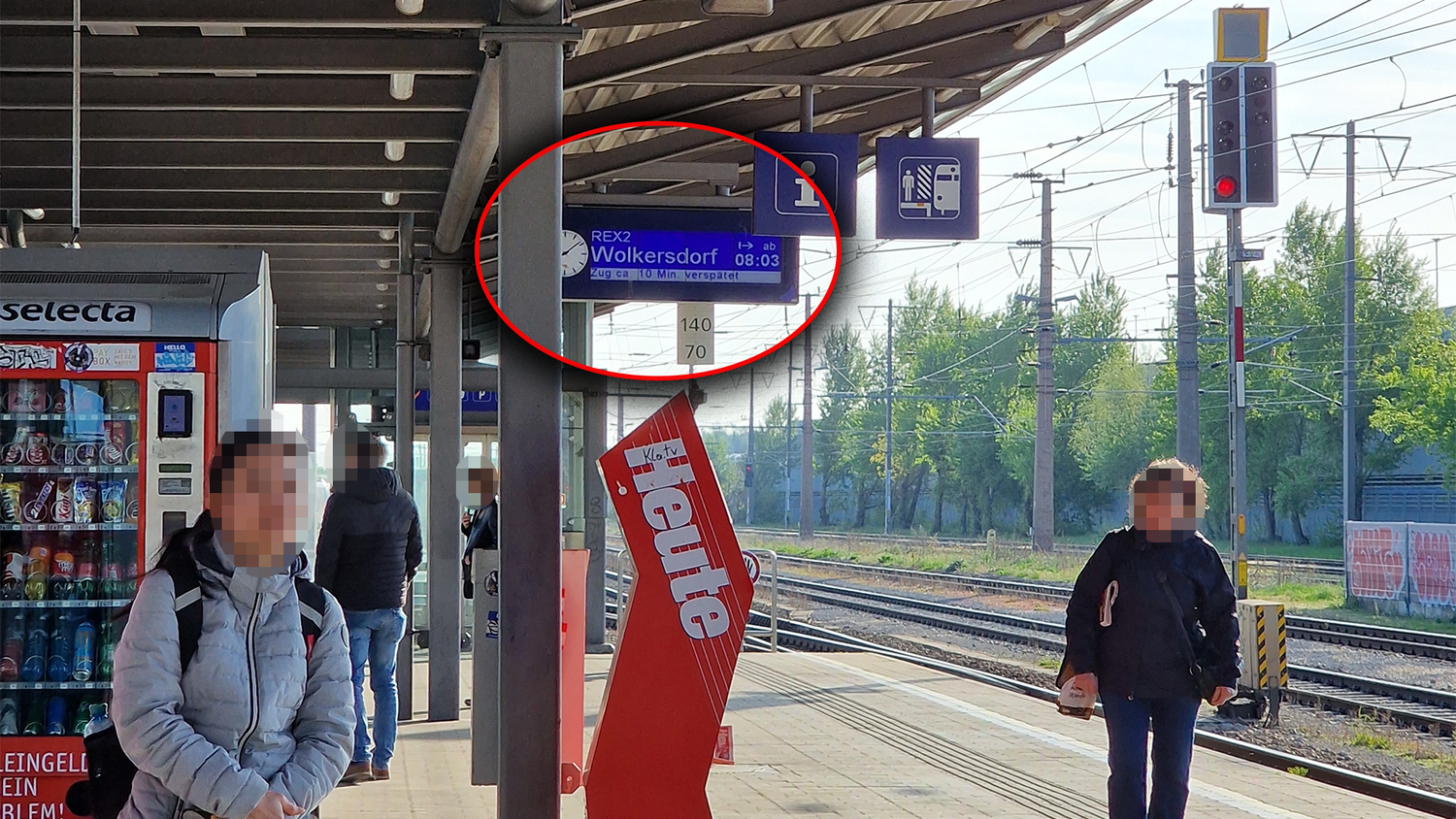 In den letzten Tagen soll es zu mehreren Ausfällen und Verspätungen einiger Züge gekommen sein. Ein Öffi-Nutzer hat die Nase voll.