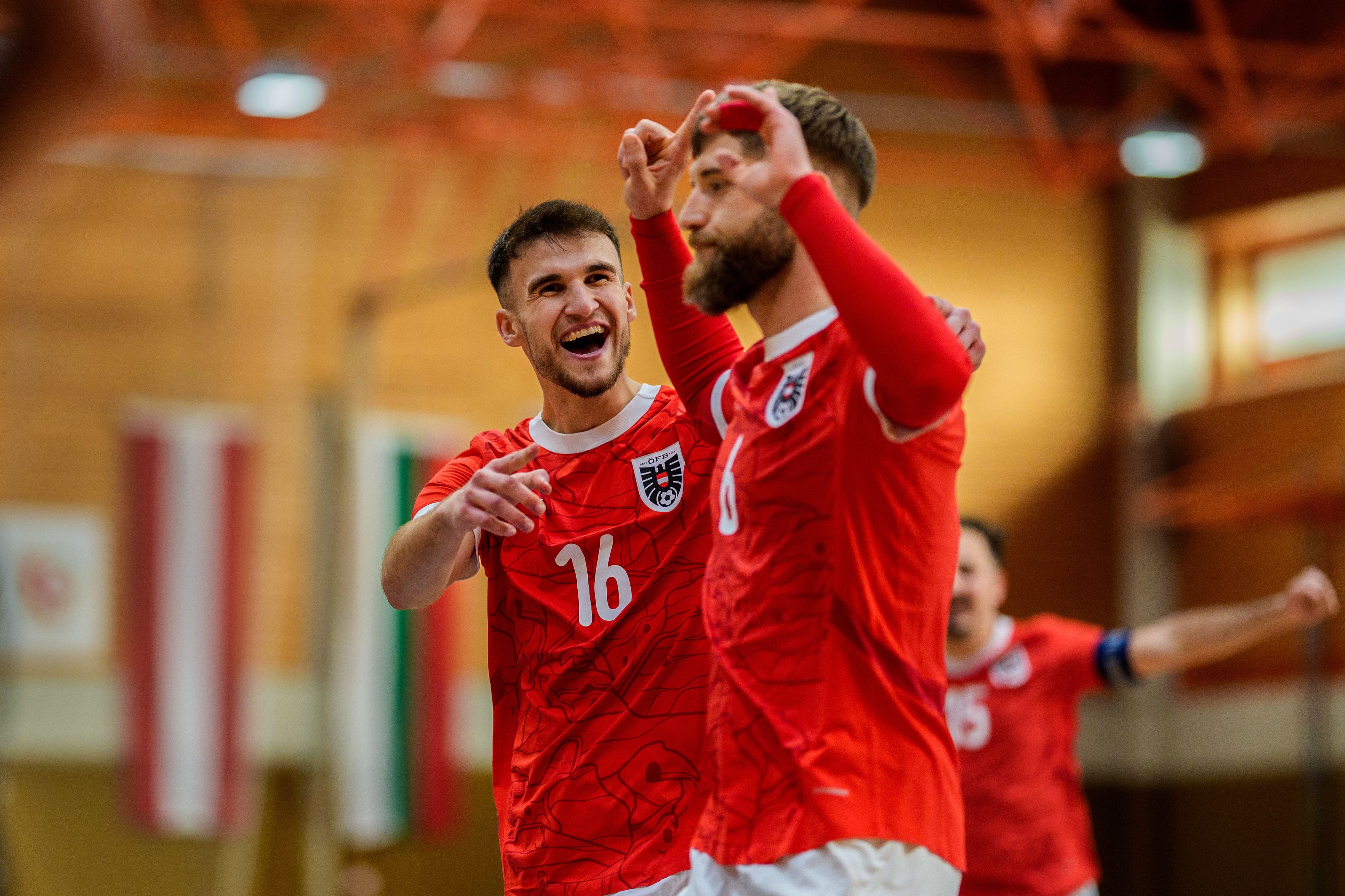Heute.at - Ferserltor! ÖFB startet Mission Futsal-EM mit Sieg