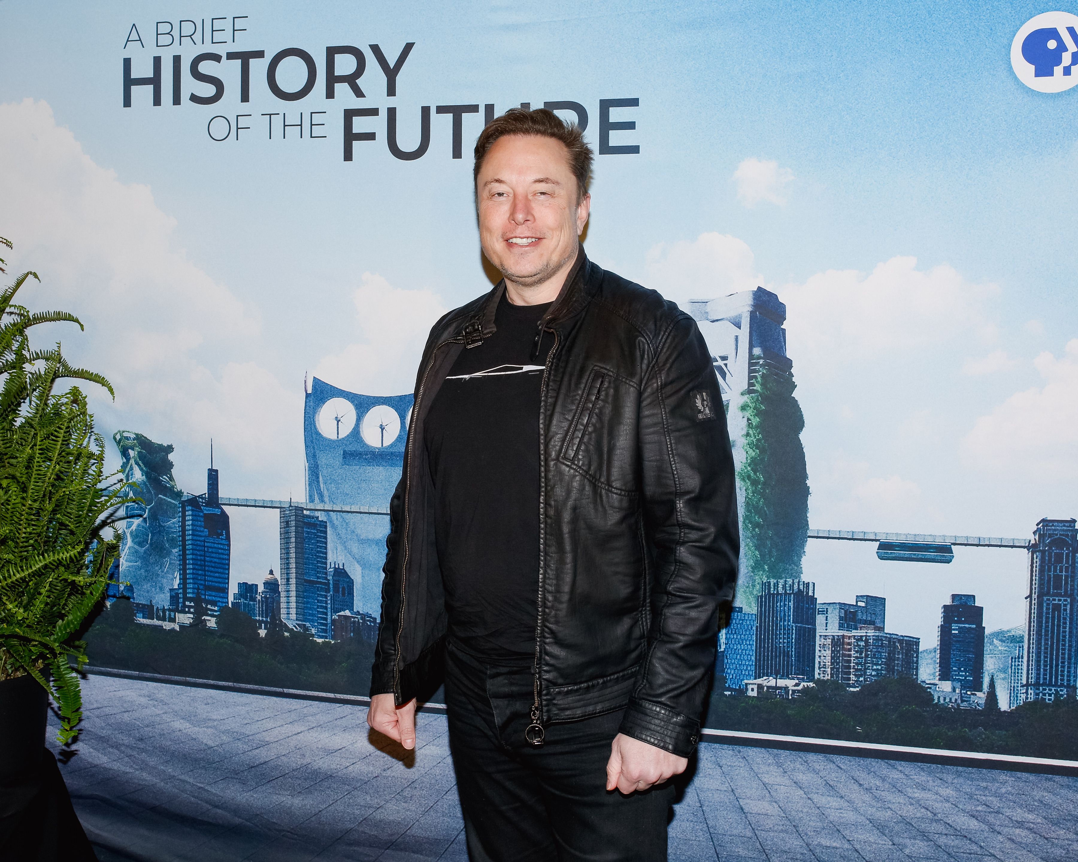 Elon Musk beim Special Screening von 