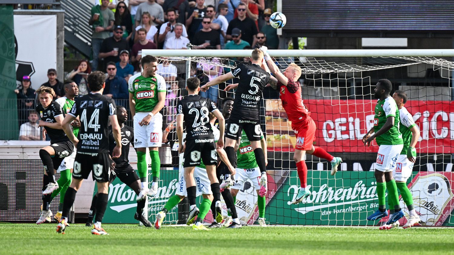 Lustenau verliert auch das dritte Vorarlberg-Derby