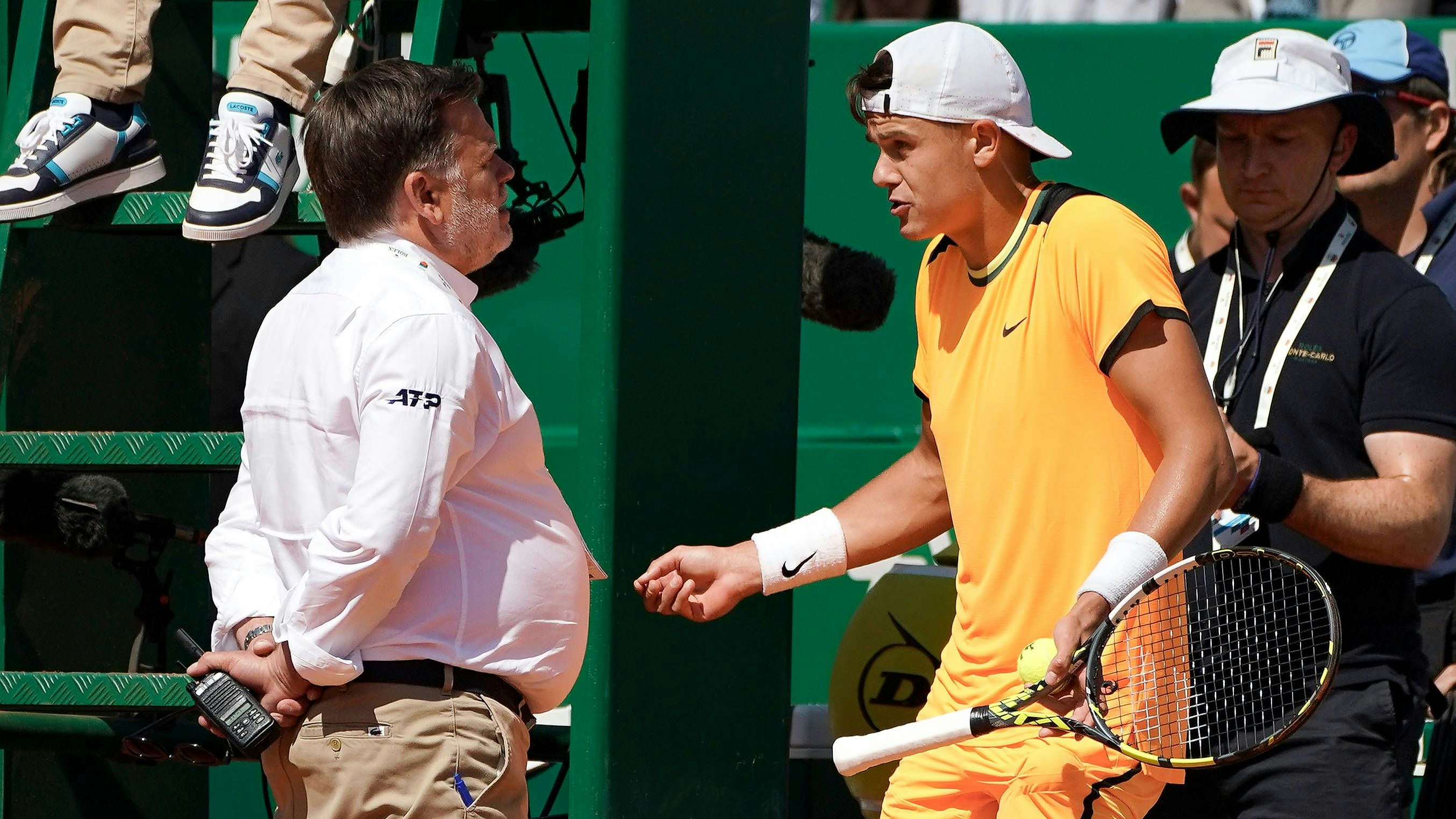 Holger Rune war nach dem Aus in Monte Carlo gegen Jannik Sinner außer sich.