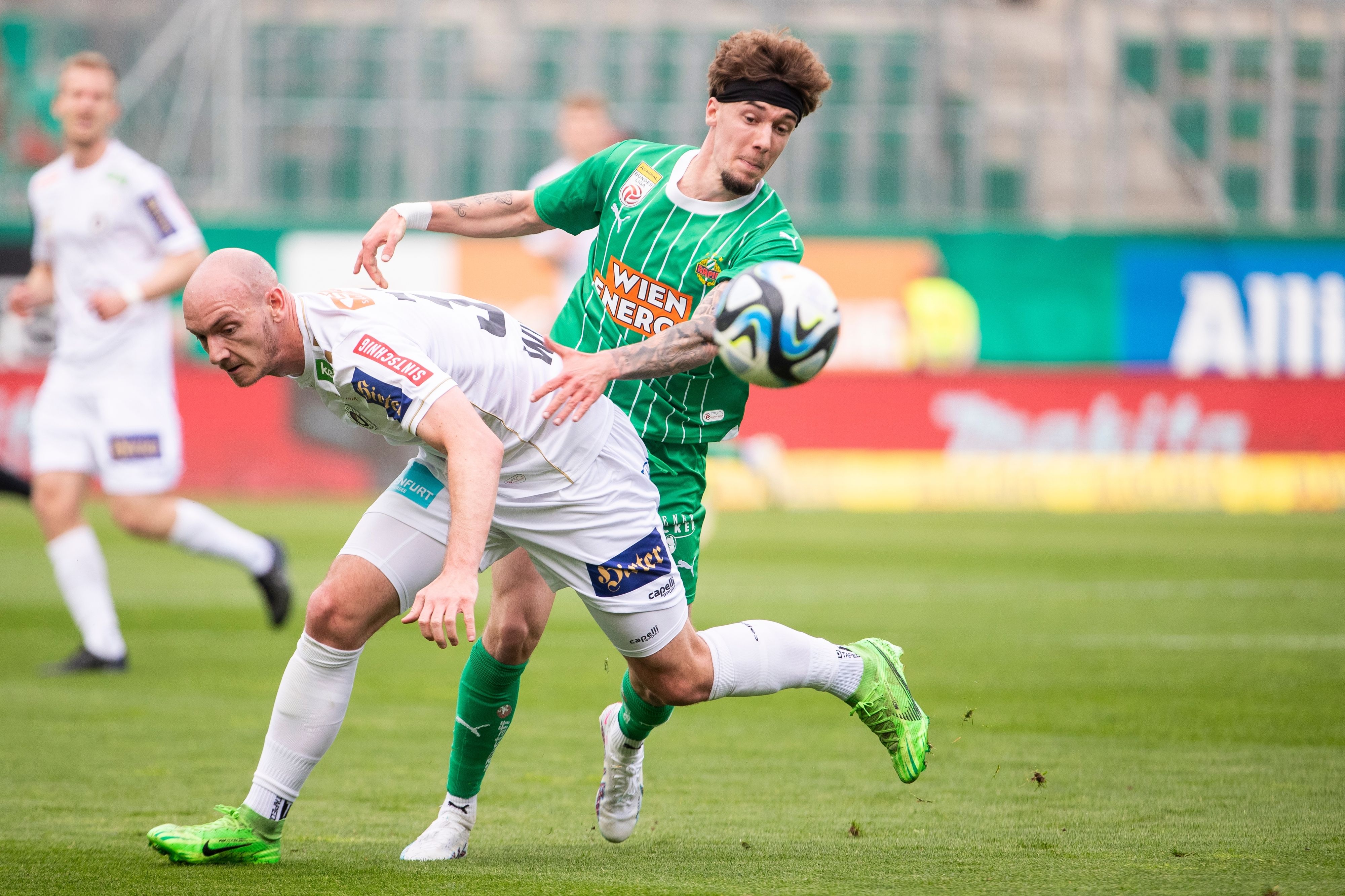 Heißer Kampf zwischen Rapid und Klagenfurt