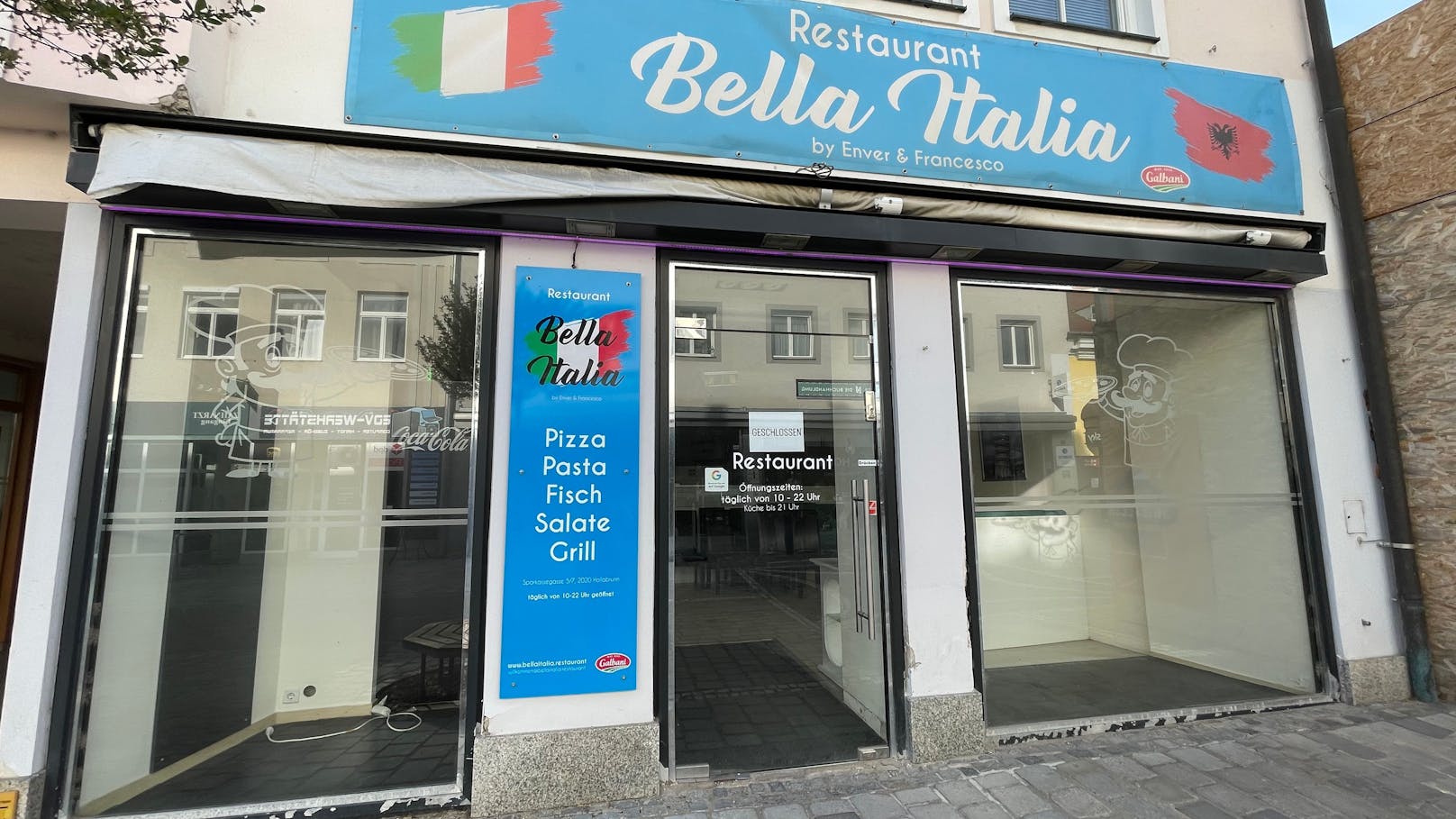 Das Restaurant "Bella Italia" wird seine Pforten nicht mehr öffnen.