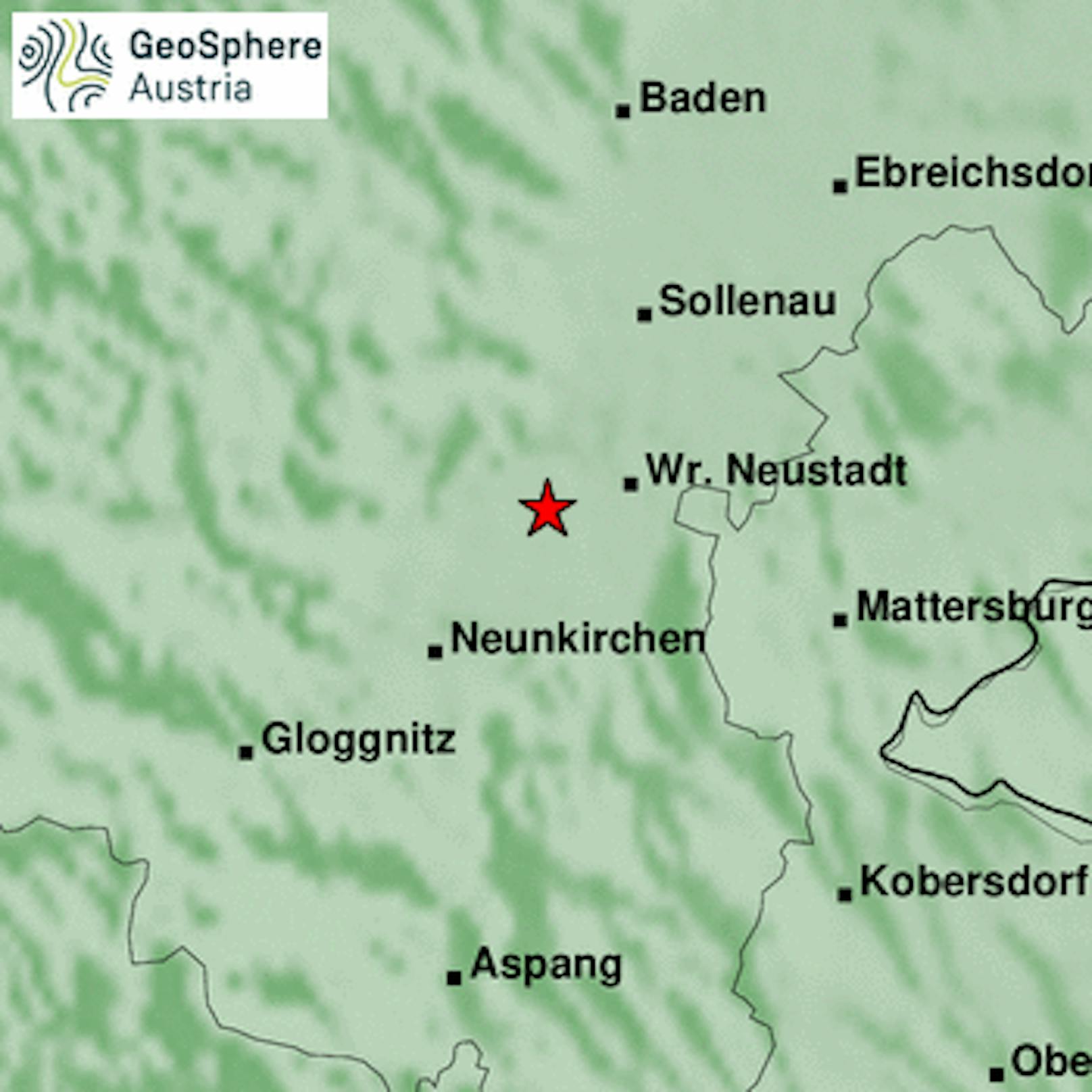 Erdbeben im Raum Wr. Neustadt