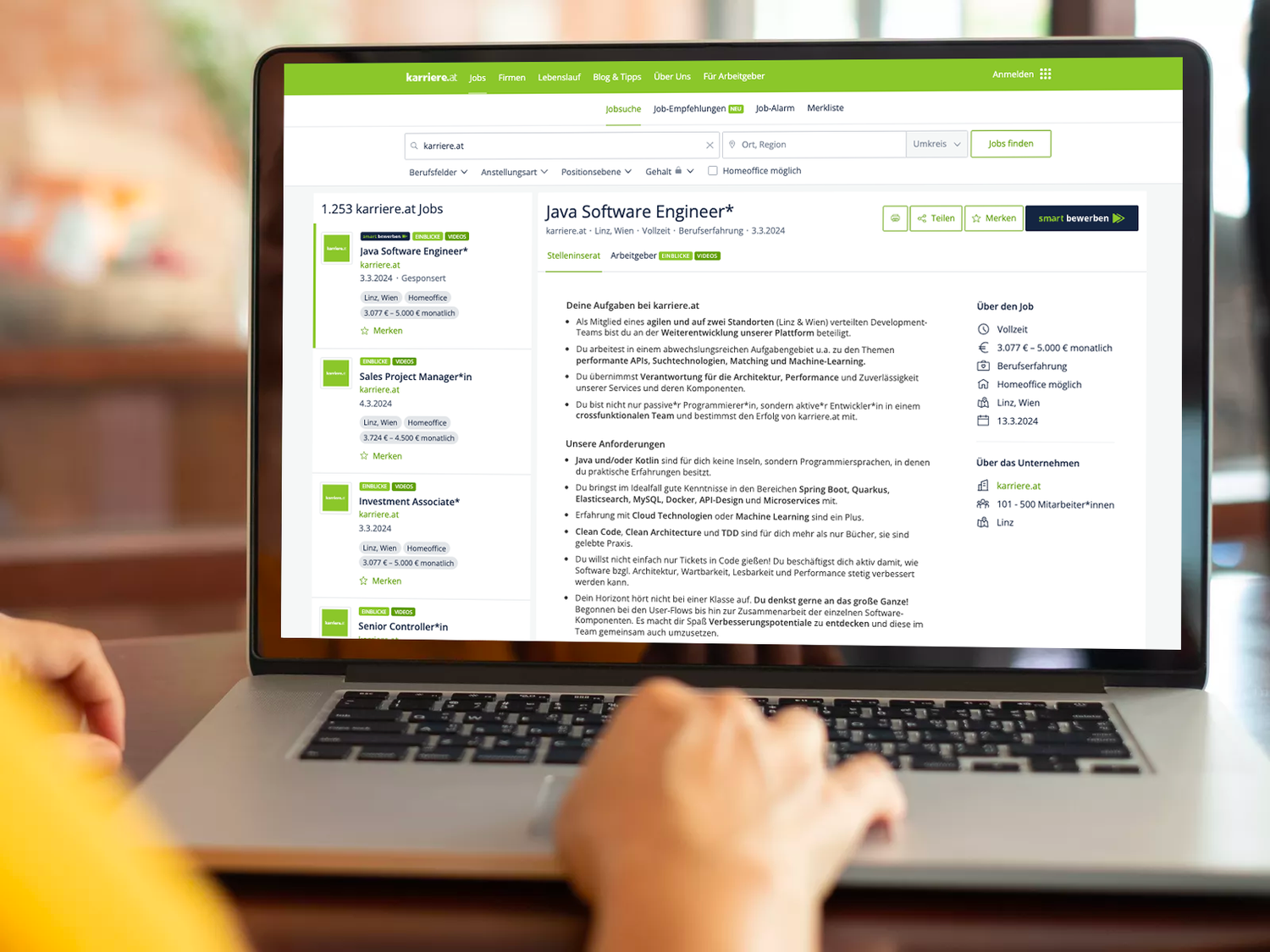 karriere.at launcht 