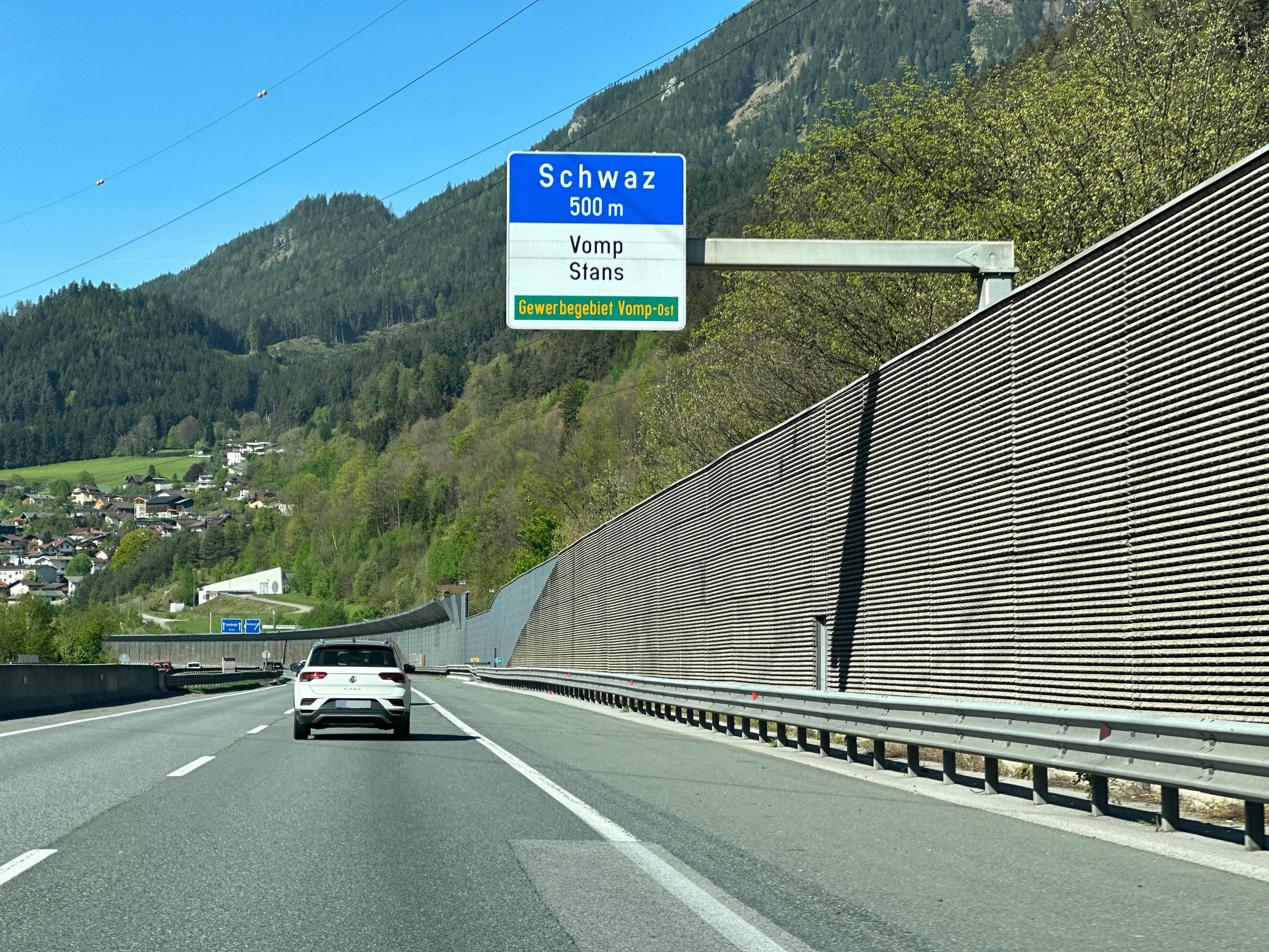 Der Vorfall ereignete sich auf der Inntalautobahn in Tirol.