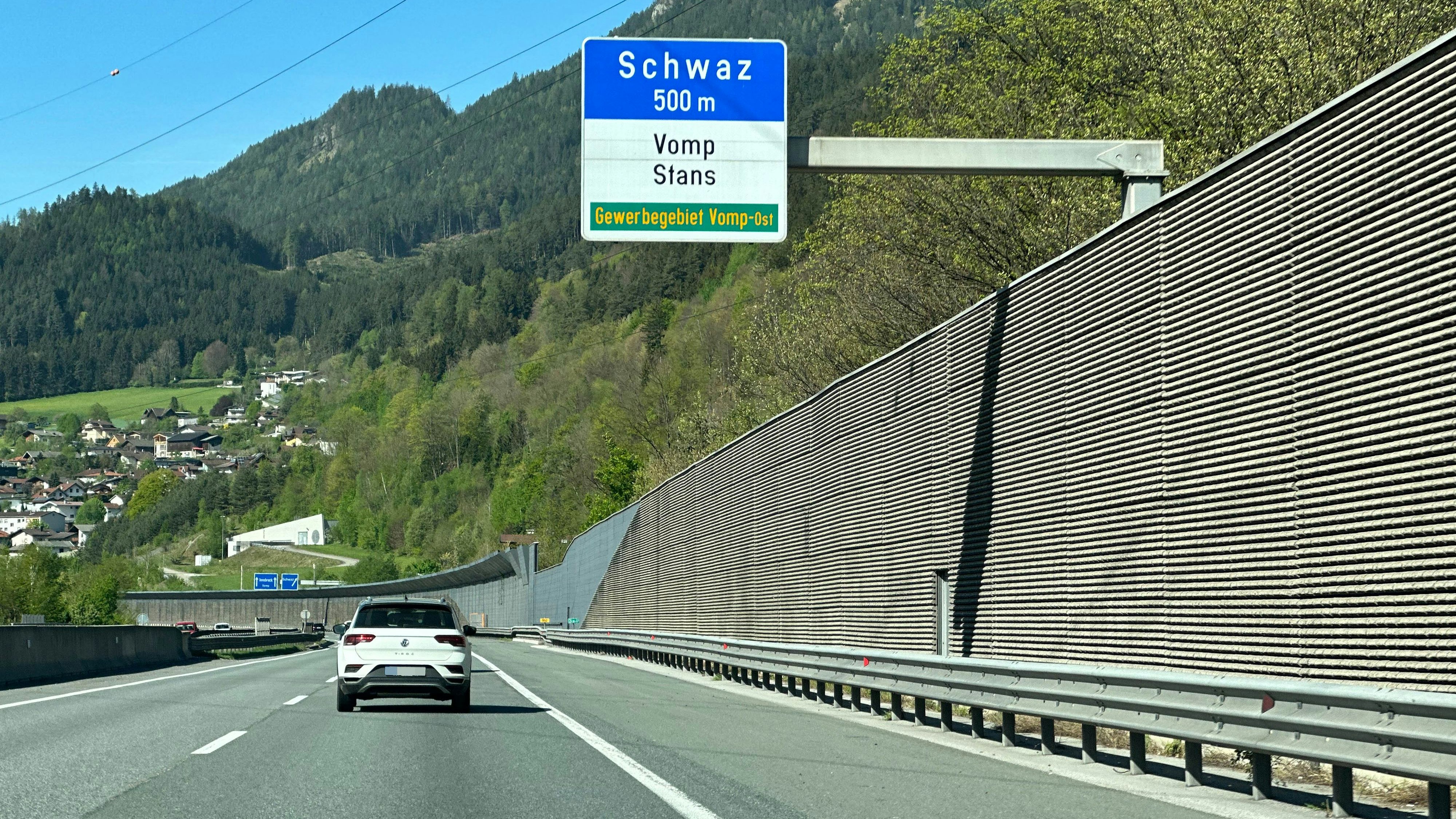 Der Vorfall ereignete sich auf der Inntalautobahn in Tirol.