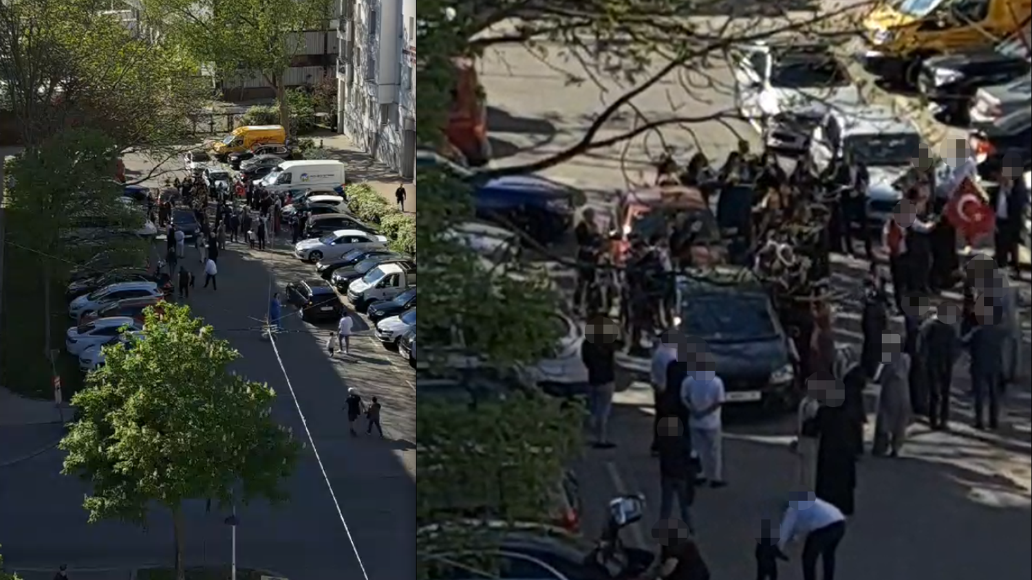 In Wien-Meidling feierte eine Hochzeitsgesellschaft am Samstag mehr als ausgelassen. Die Anrainer wurden aufgrund von lauter Musik darauf aufmerksam.