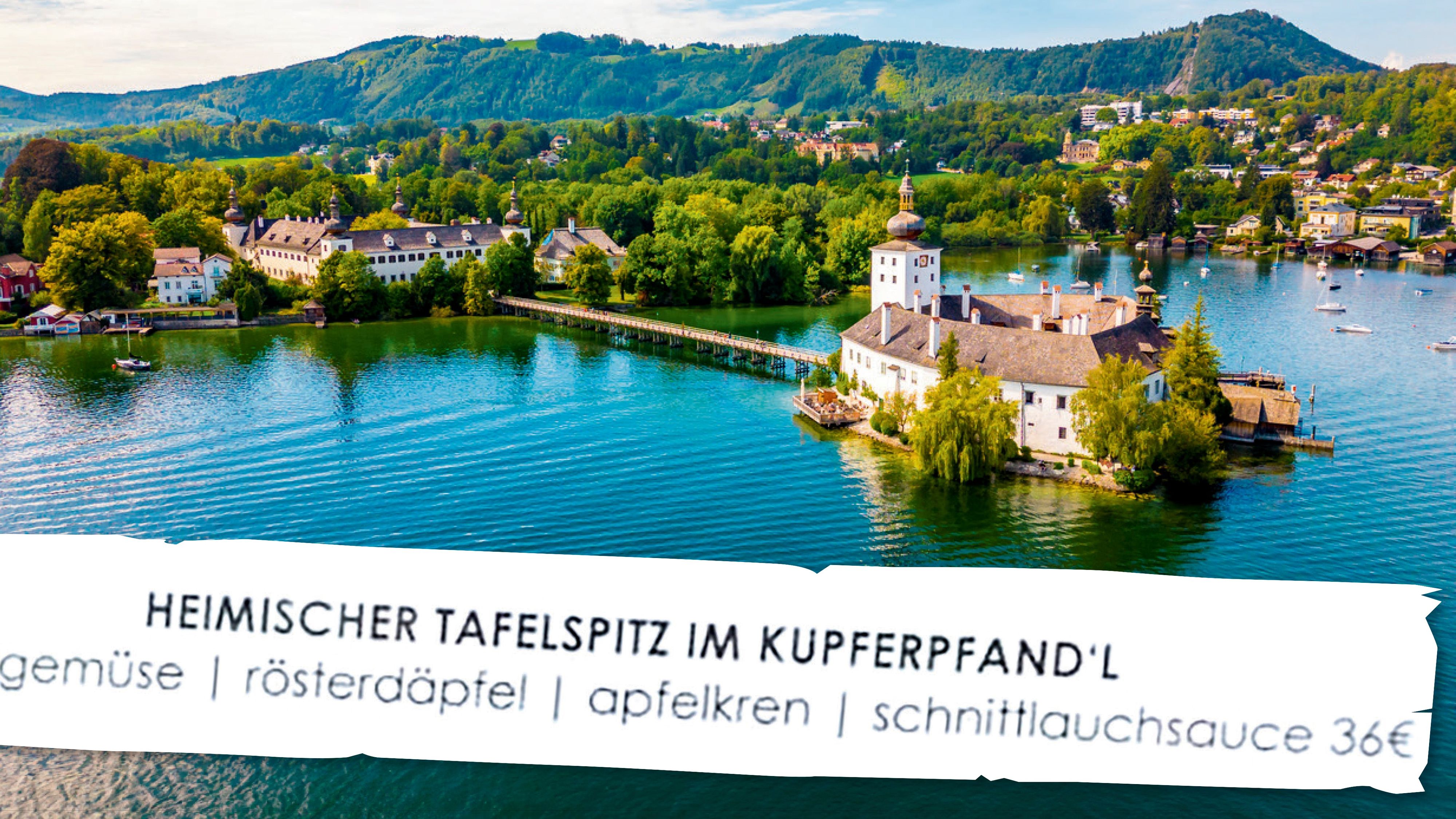 Ein bekanntes Restaurant in Gmunden am Traunsee bietet einen Tafelspitz um 36 Euro an. (Symbolbild)