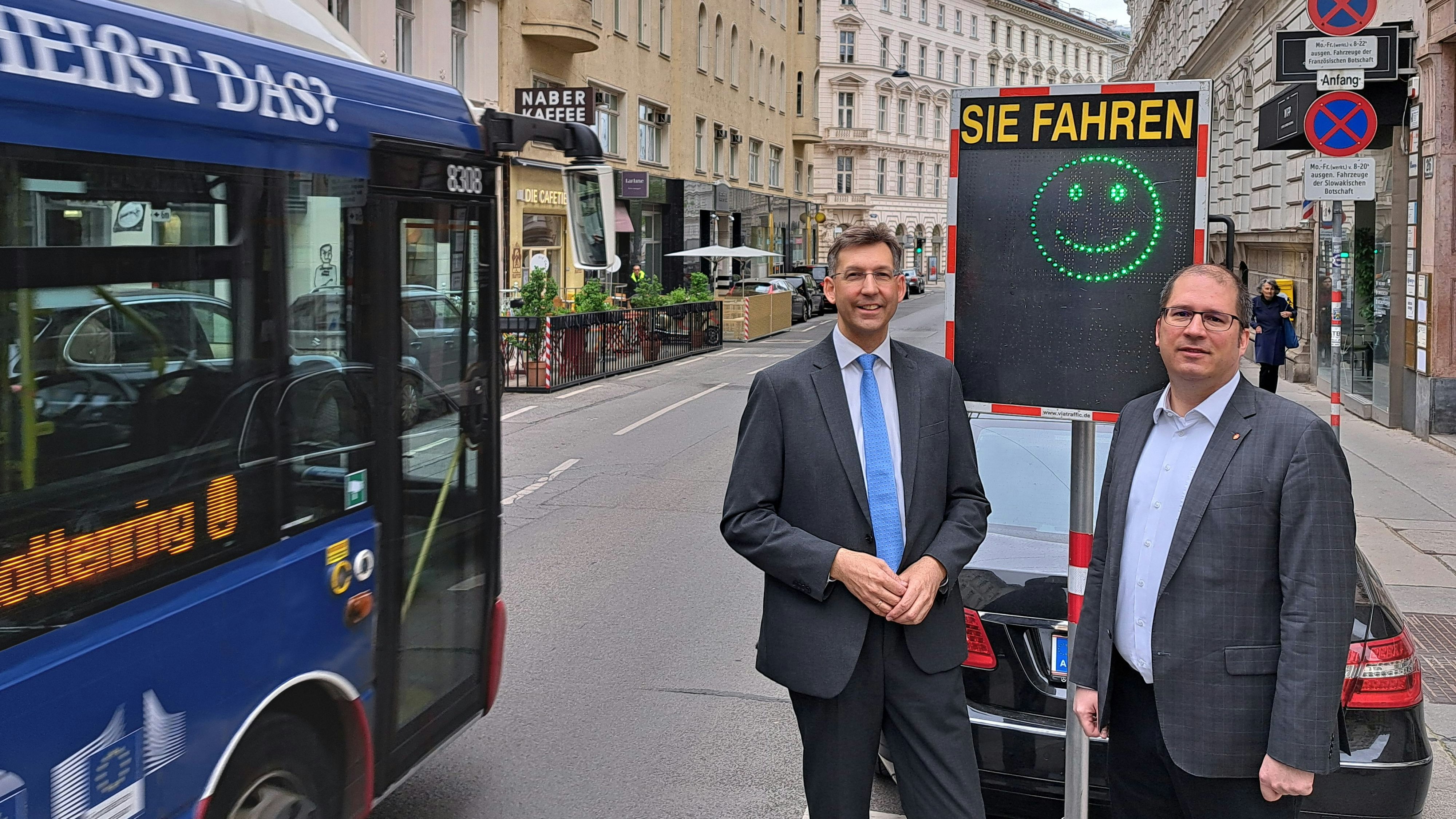 Heute.at - Fuß vom Gas! In der Wiener City wird jetzt geblitzt