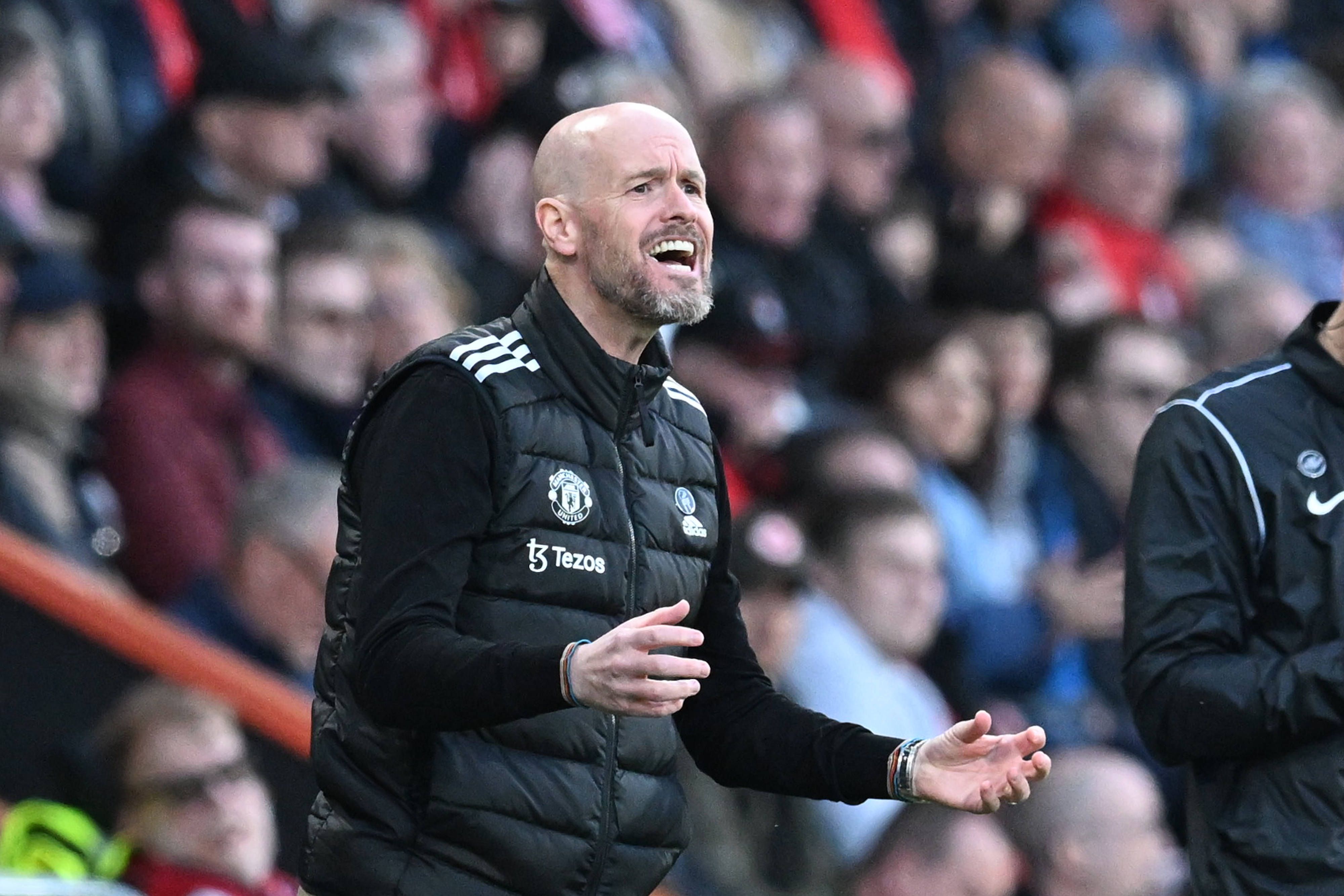 Erik ten Hag steht bei United in der Kritik.