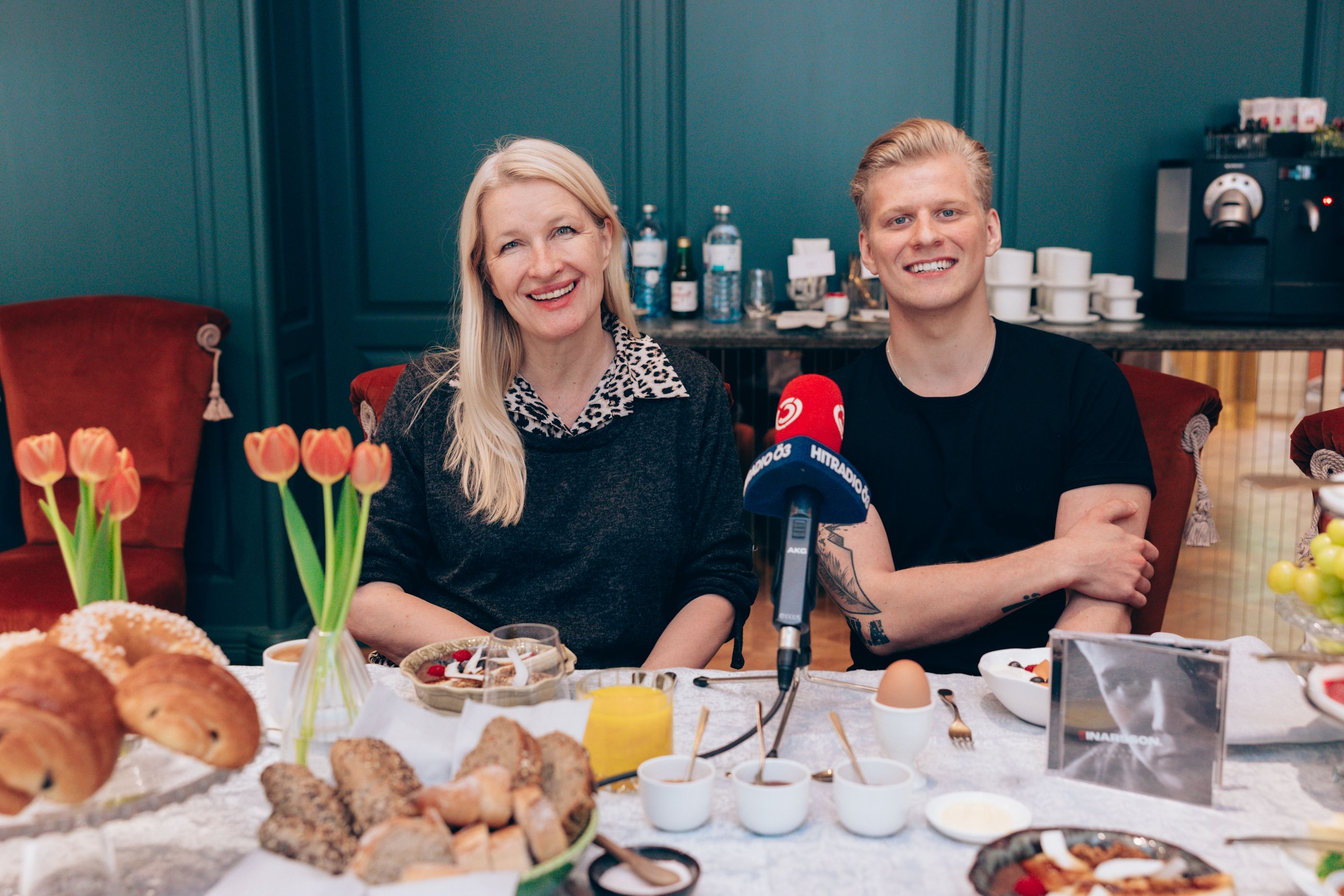 Thorsteinn Einarsson sprach mit Claudia Stöckl in 