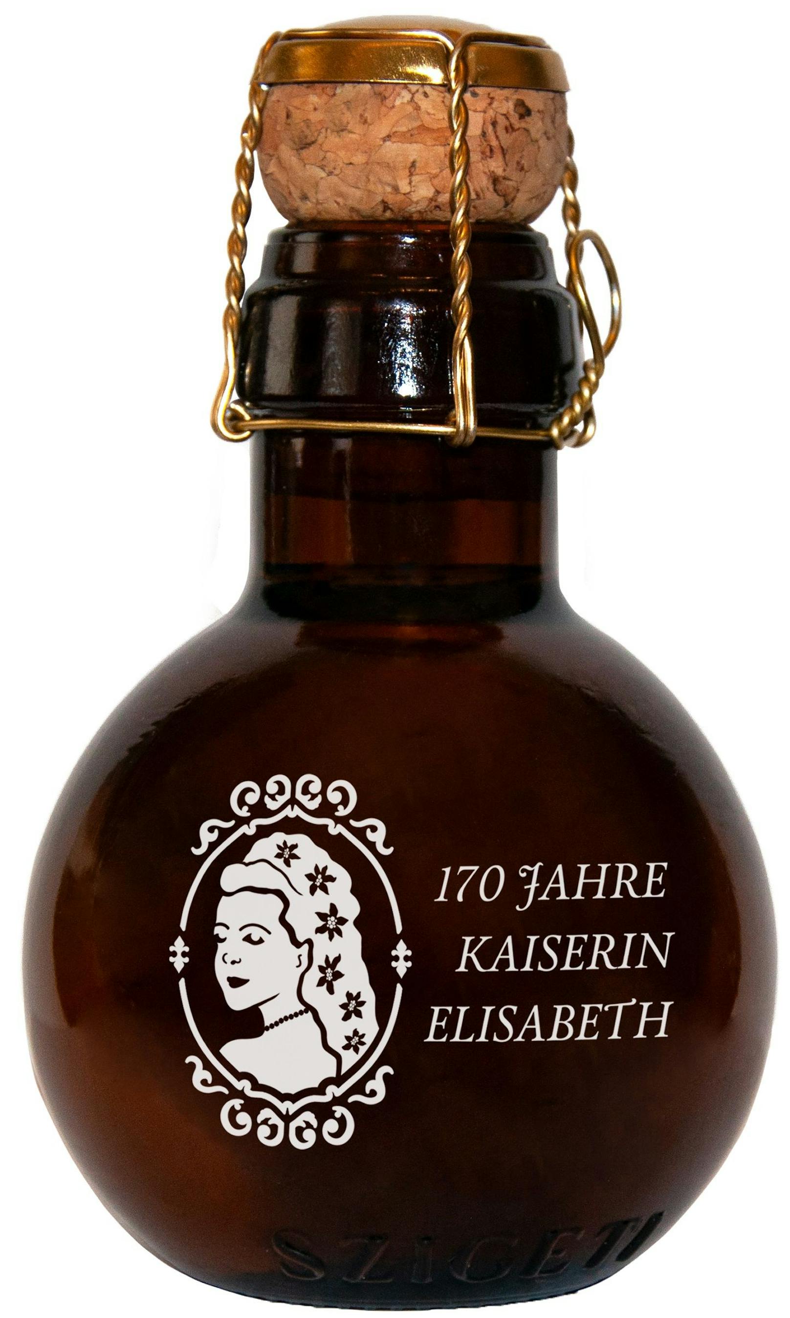 Bubble "Kaiserin Elisabeth, die kleinste Sektflasche der Welt.
