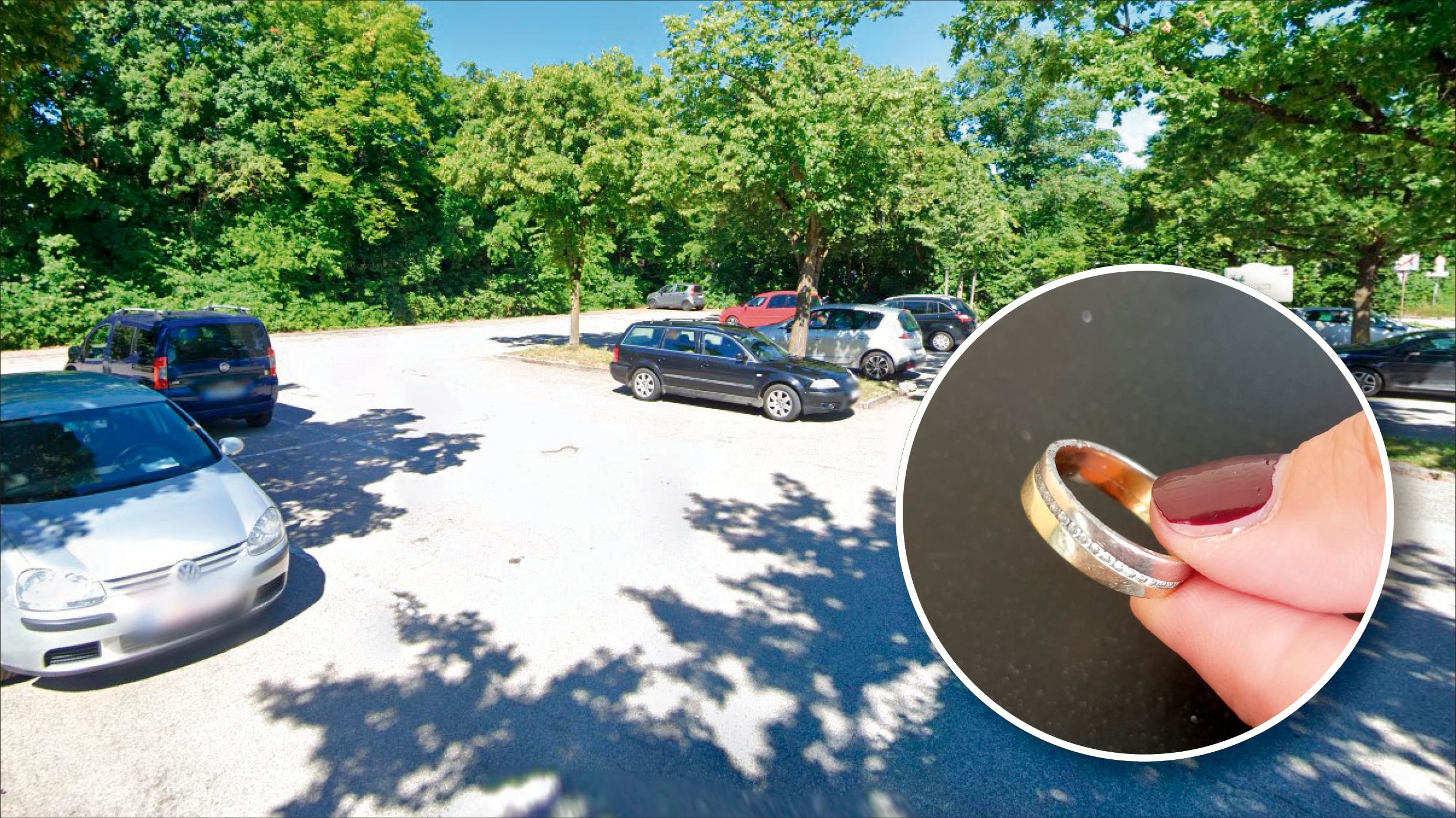 Das goldene Schmuckstück ging auf dem Parkplatz des Linzer Zoos verloren – jetzt wird der Besitzer gesucht.