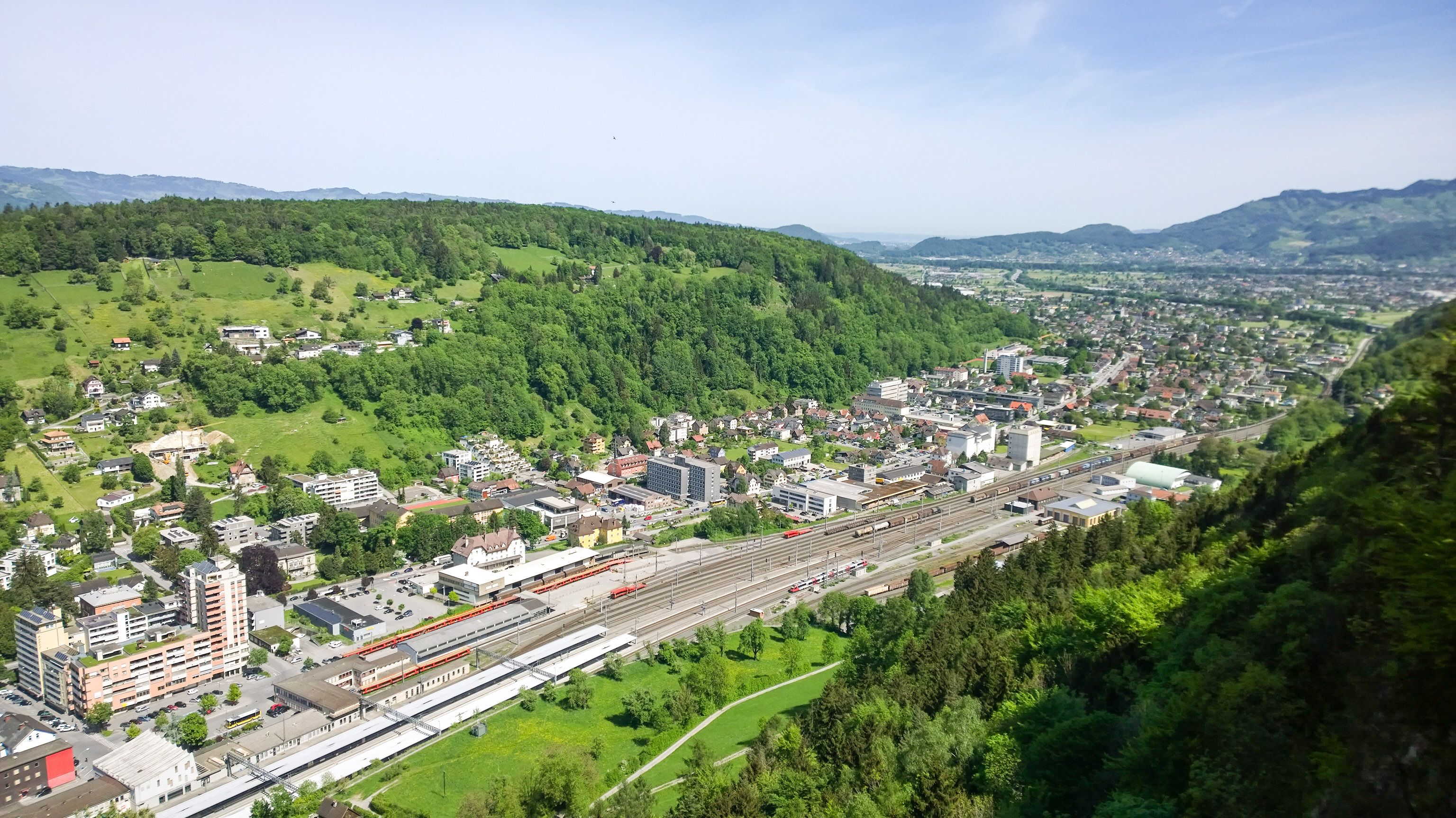 Der Bahnhof Feldkirch war für rund 30 Minuten gesperrt.