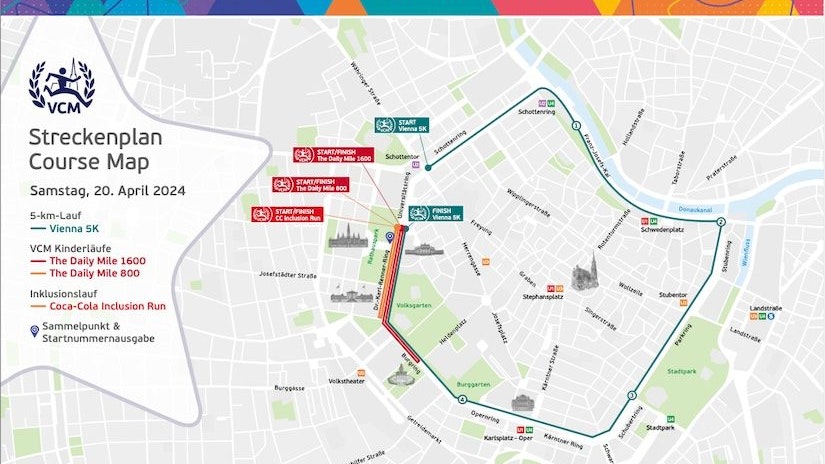 Am Samstag finden den 5-km-Lauf, der Inklusionslauf und zwei Kinderläufe statt.