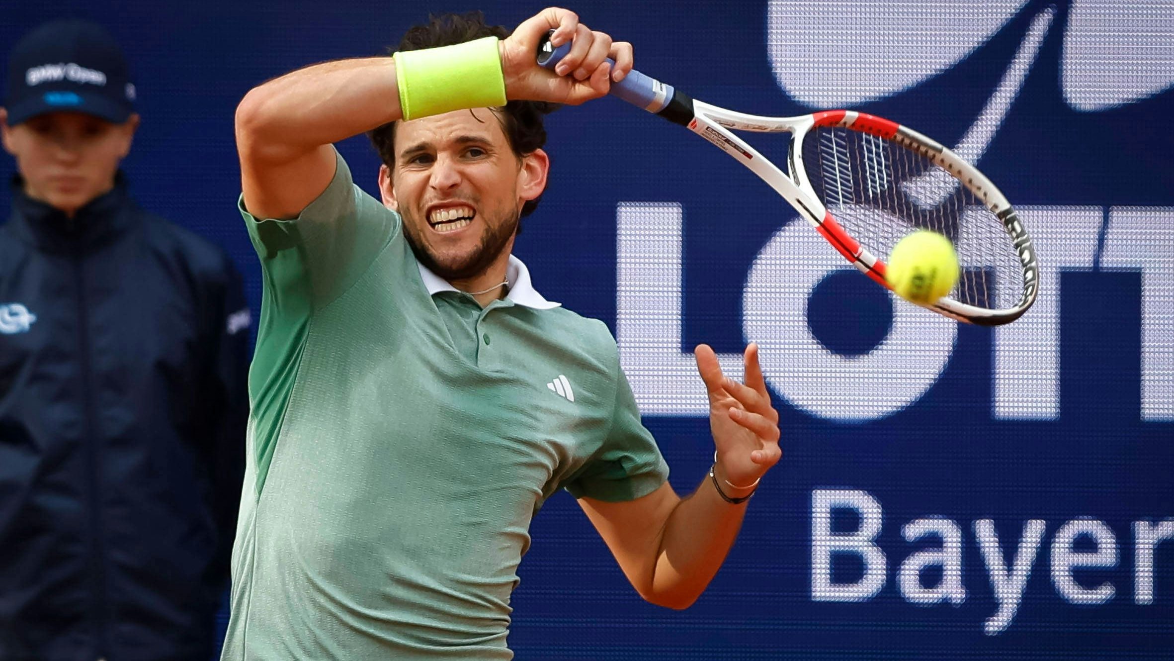 Dominic Thiem legte auch in München einen Kurzauftritt hin.