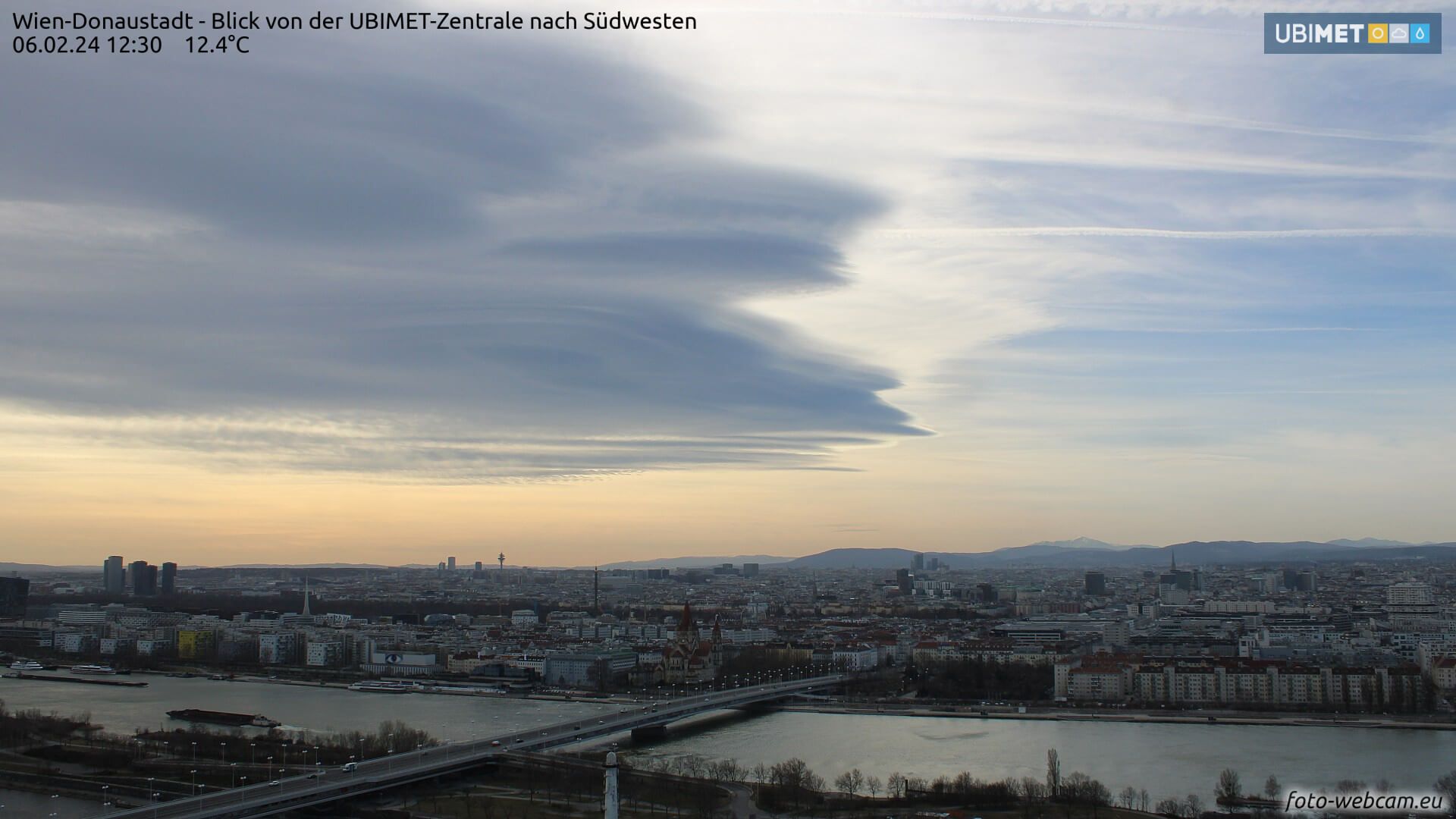 Föhnstimmung in Wien