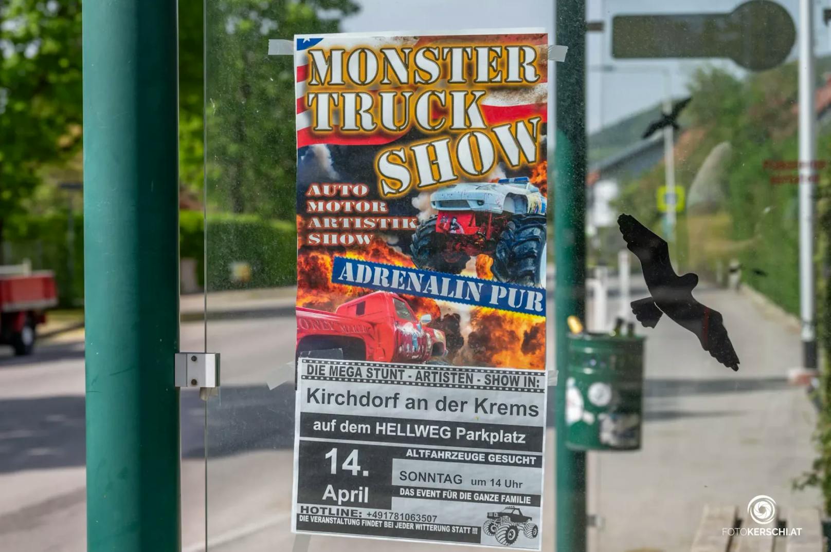 Bei einer Monstertruck-Veranstaltung im Bezirk Kirchdorf kam es zu einem folgenschweren Unfall.