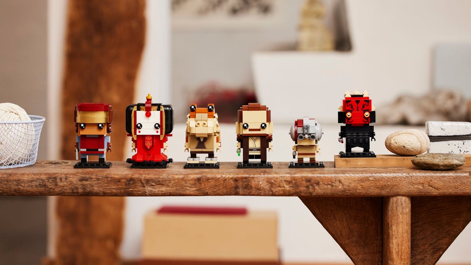 Das LEGO Star Wars BrickHeadz Die dunkle Bedrohung Set (40676): 732 Elemente, 54,99 Euro.