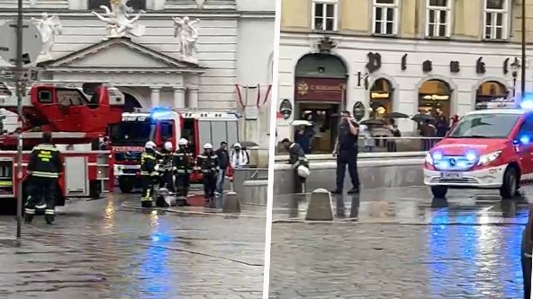 Mehrere Einsatzteams kümmern sich derzeit um die Bergung des Gestürzten.