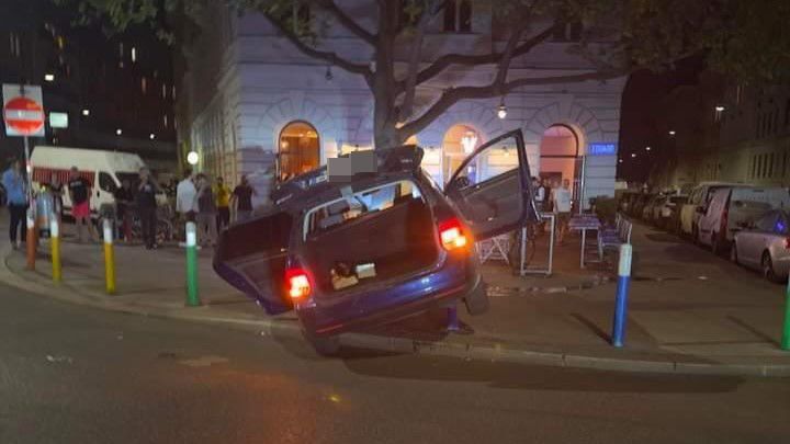 Heute.at - Geister-Crash in Fünfhaus, dann rannten Teenager davon