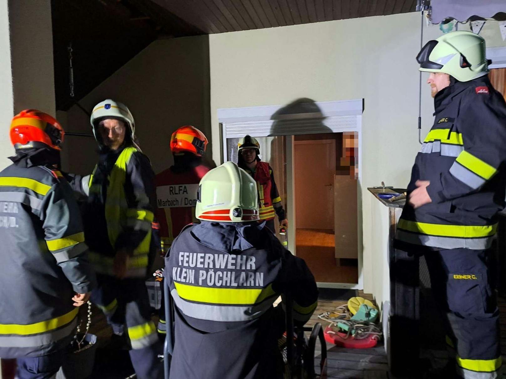 Zwei Kinder wurden bei dem Brand verletzt. 