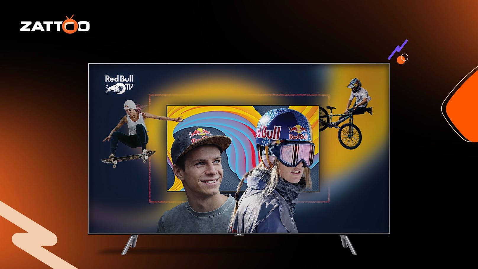 Red Bull TV ab sofort bei Zattoo.