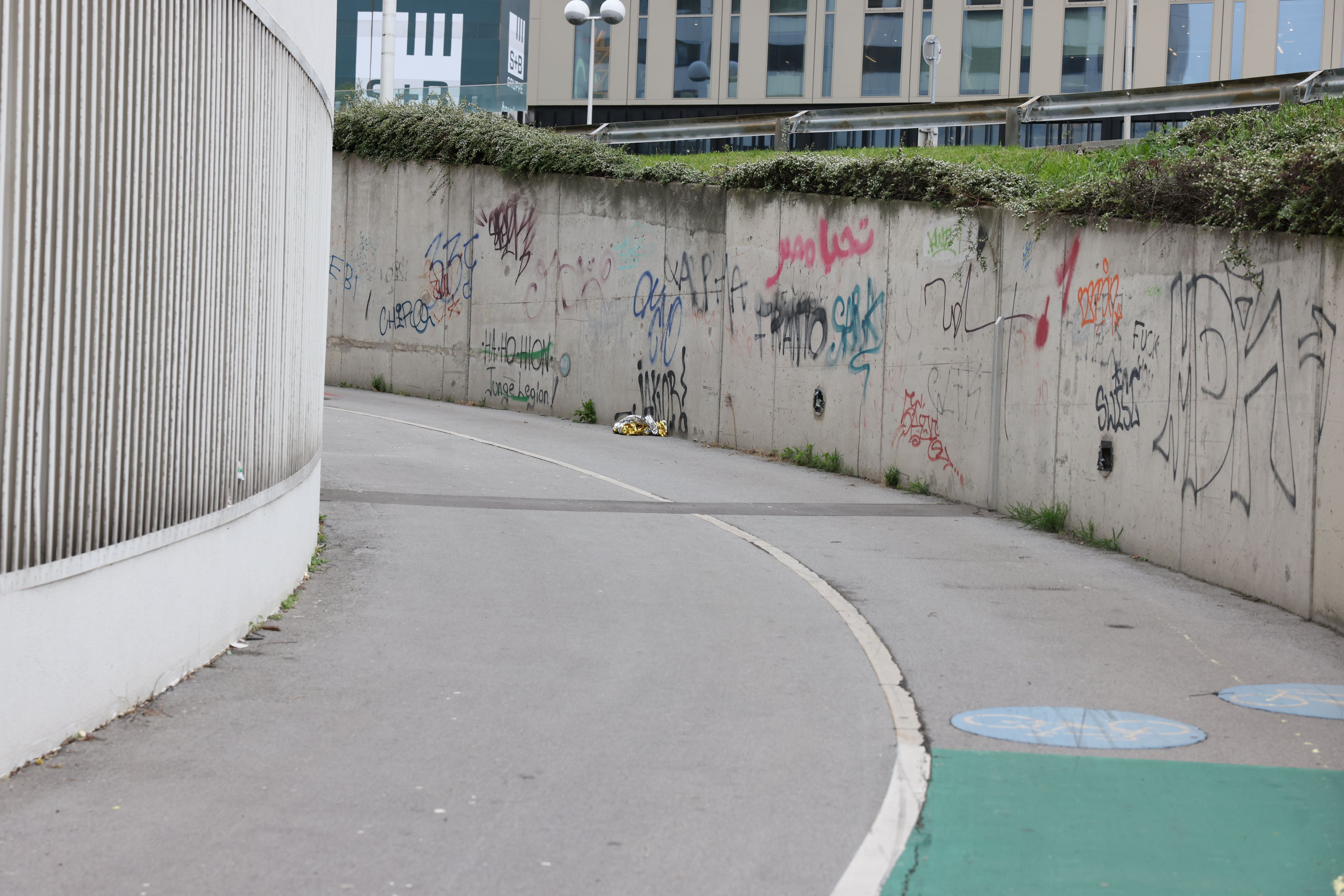 Hier wurde der Mann vorgefunden. 