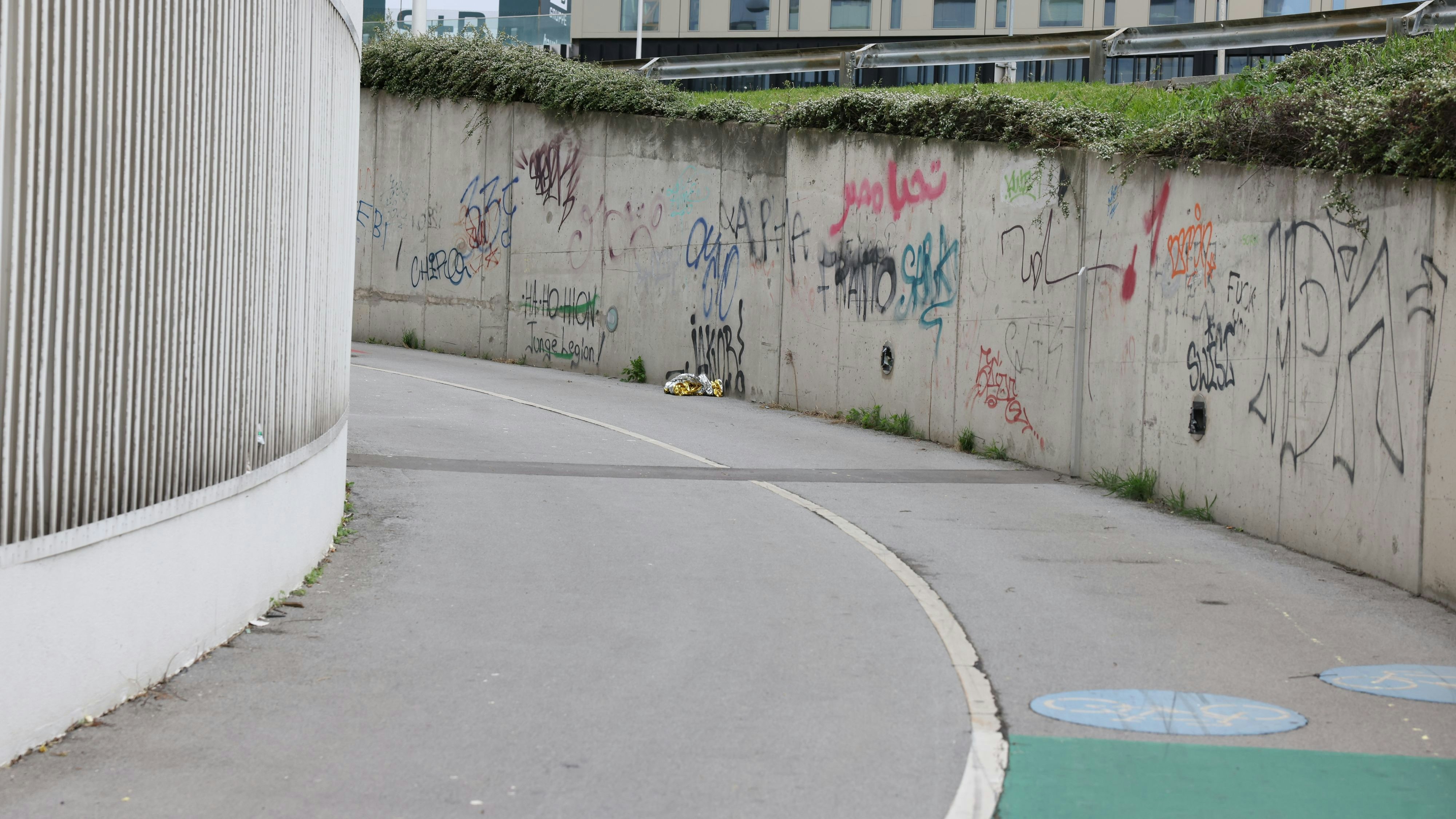 Hier wurde der Mann vorgefunden. 