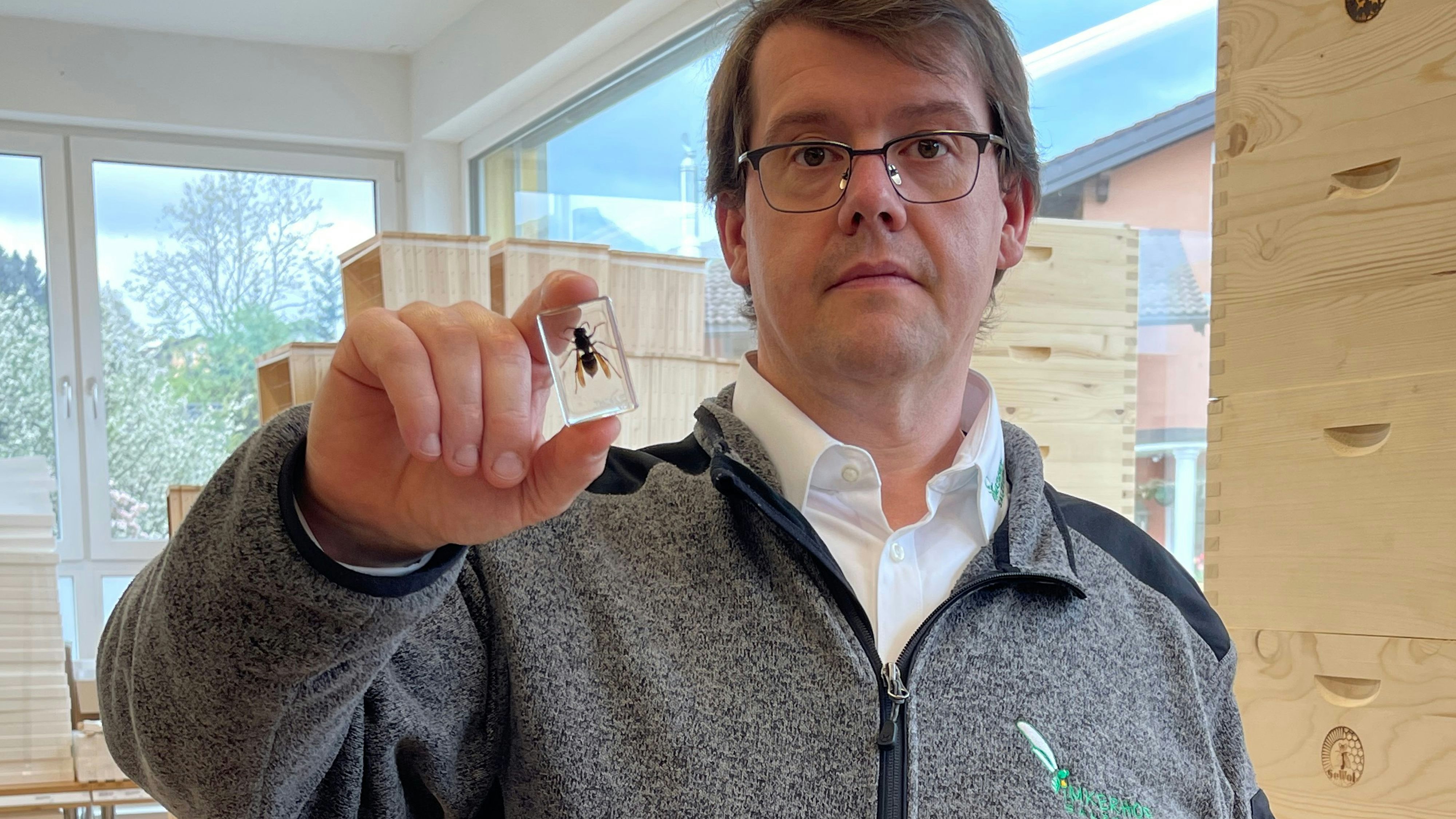 Geschäftsführer Thomas Renner vom Salzburger Landesverband für Imkerei und Bienenzucht