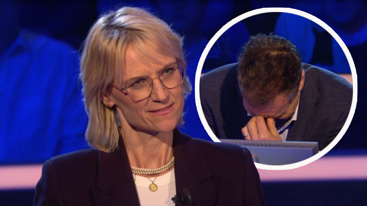 Armin Assinger musste sie vor der Kandidatin zusammenreißen.