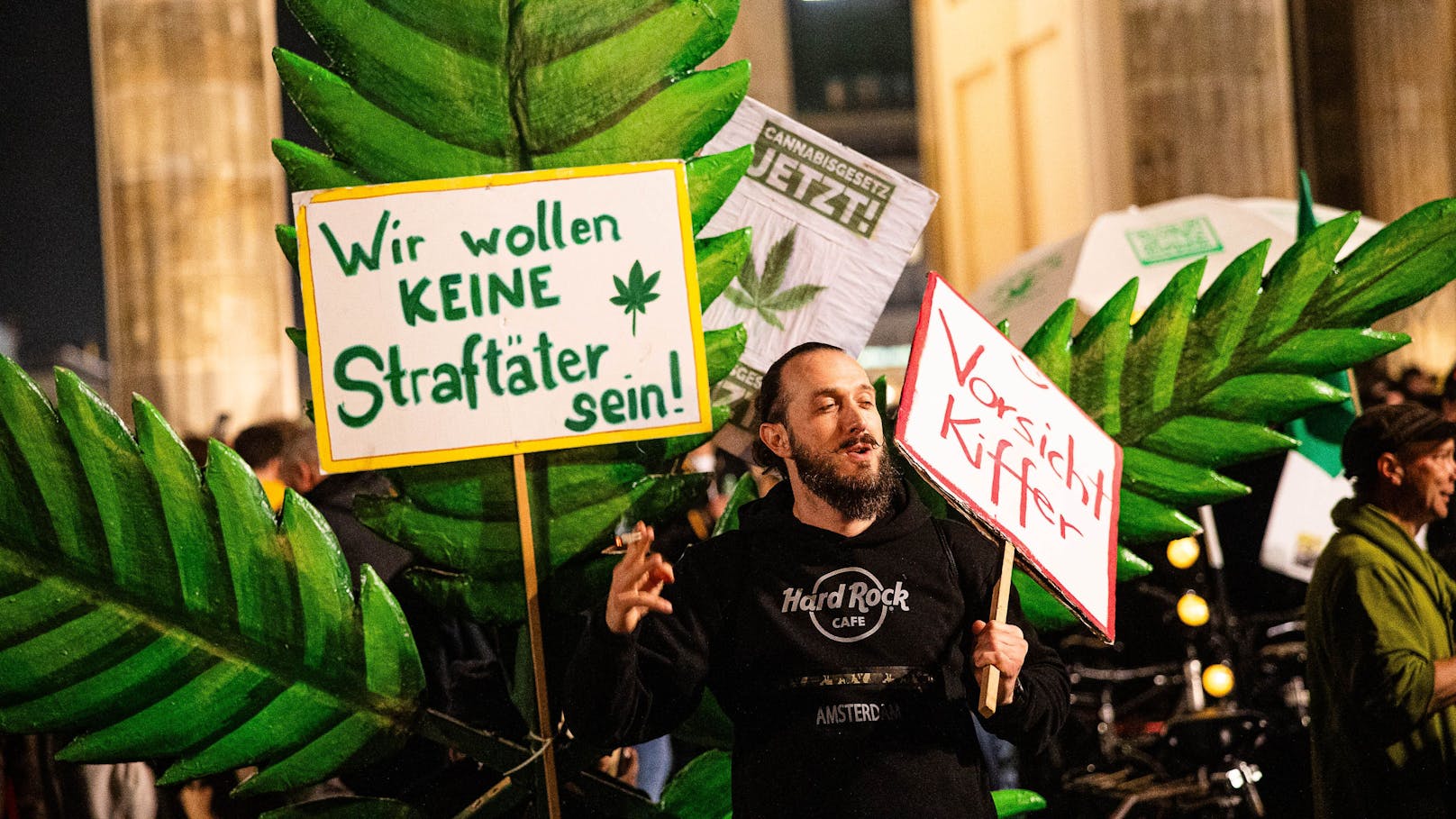 Demo für Cannabis-Legalisierung mitten auf der MaHü