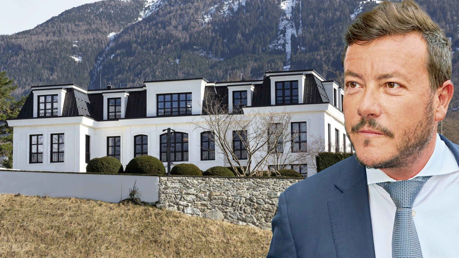 Die Villa von <strong>René Benko</strong> im Innsbrucker Stadtteil Igls.