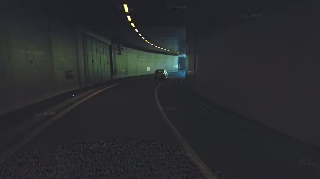Nach diesem Tunnel führt die Stadtpolizei St. Gallen Kontrollen durch.