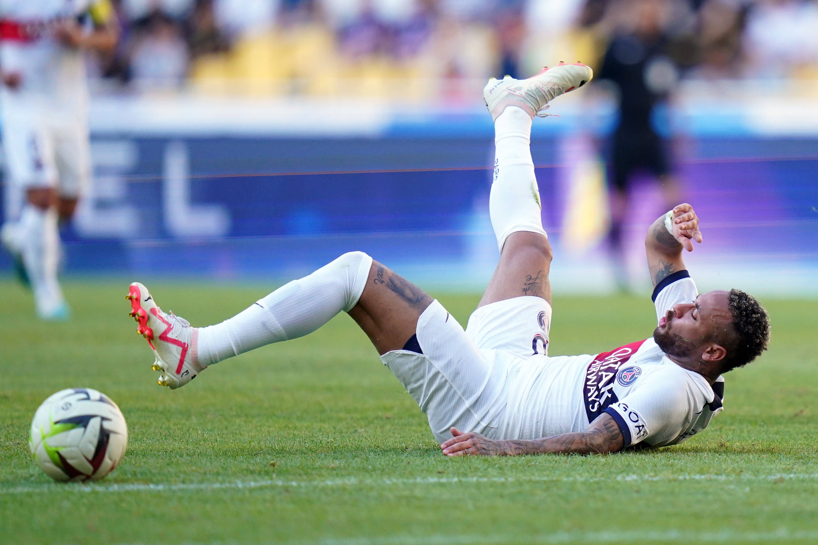 Neymar jr. steht für sein Verhalten in der Kritik.