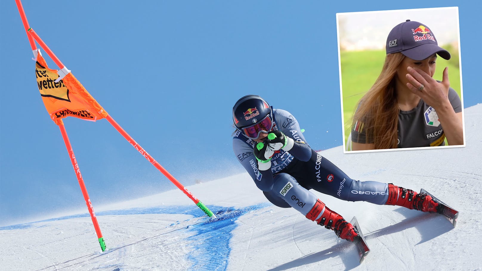 Ski-Star Goggia emotional: "Dachte, dass es vorbei ist"